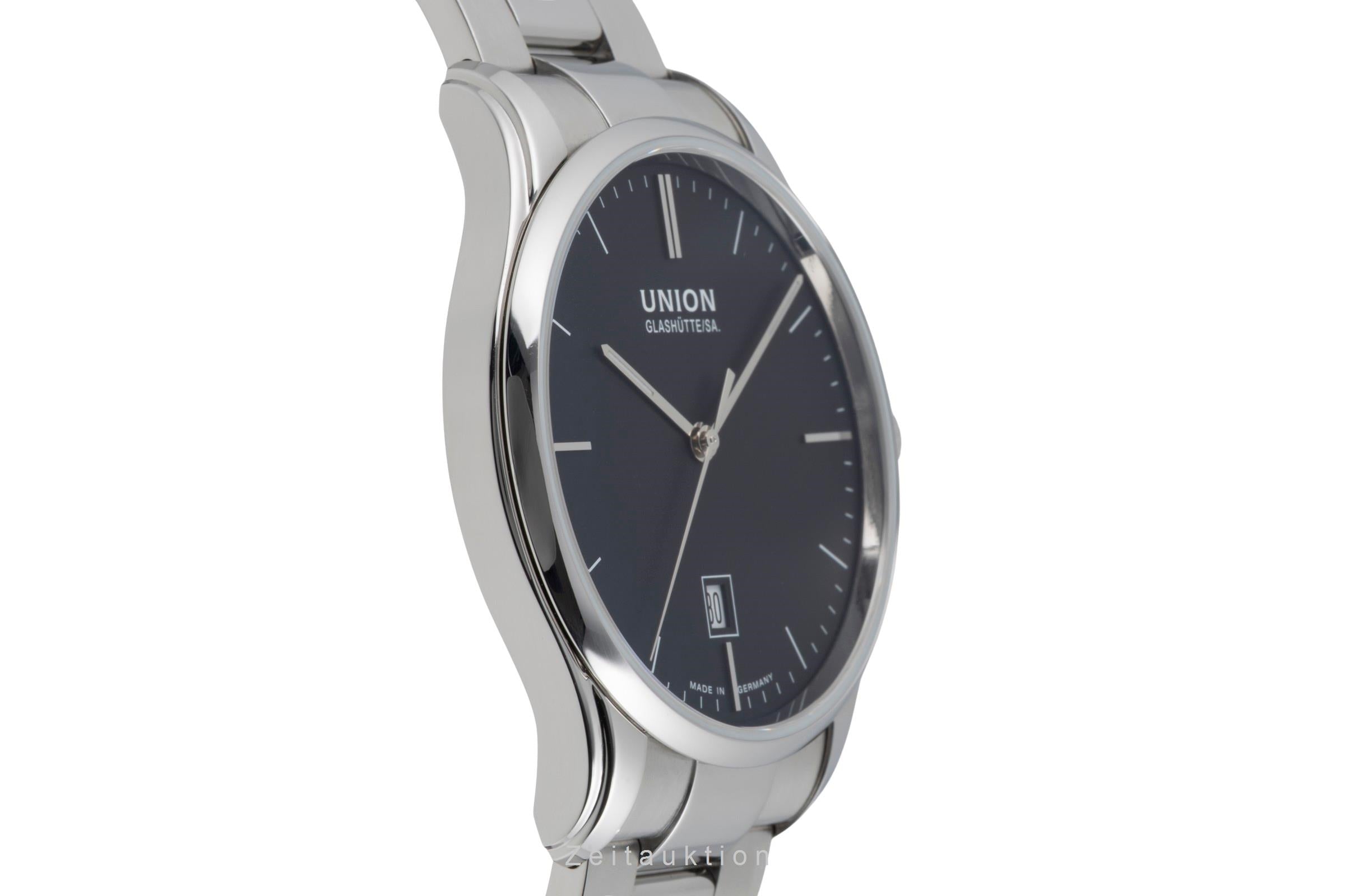 Union Glashütte Viro acero automático reloj para caballeros D011.407.11.051.00  [2603925]