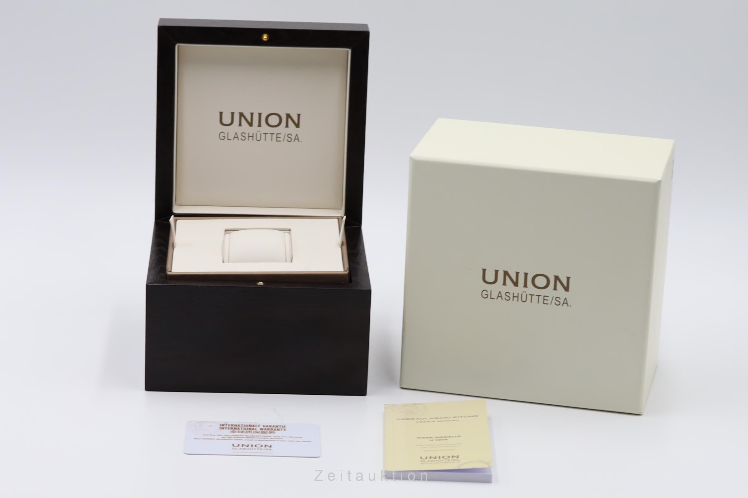Union Glashütte Viro acero automático reloj para caballeros D011.407.11.051.00  [2603925]