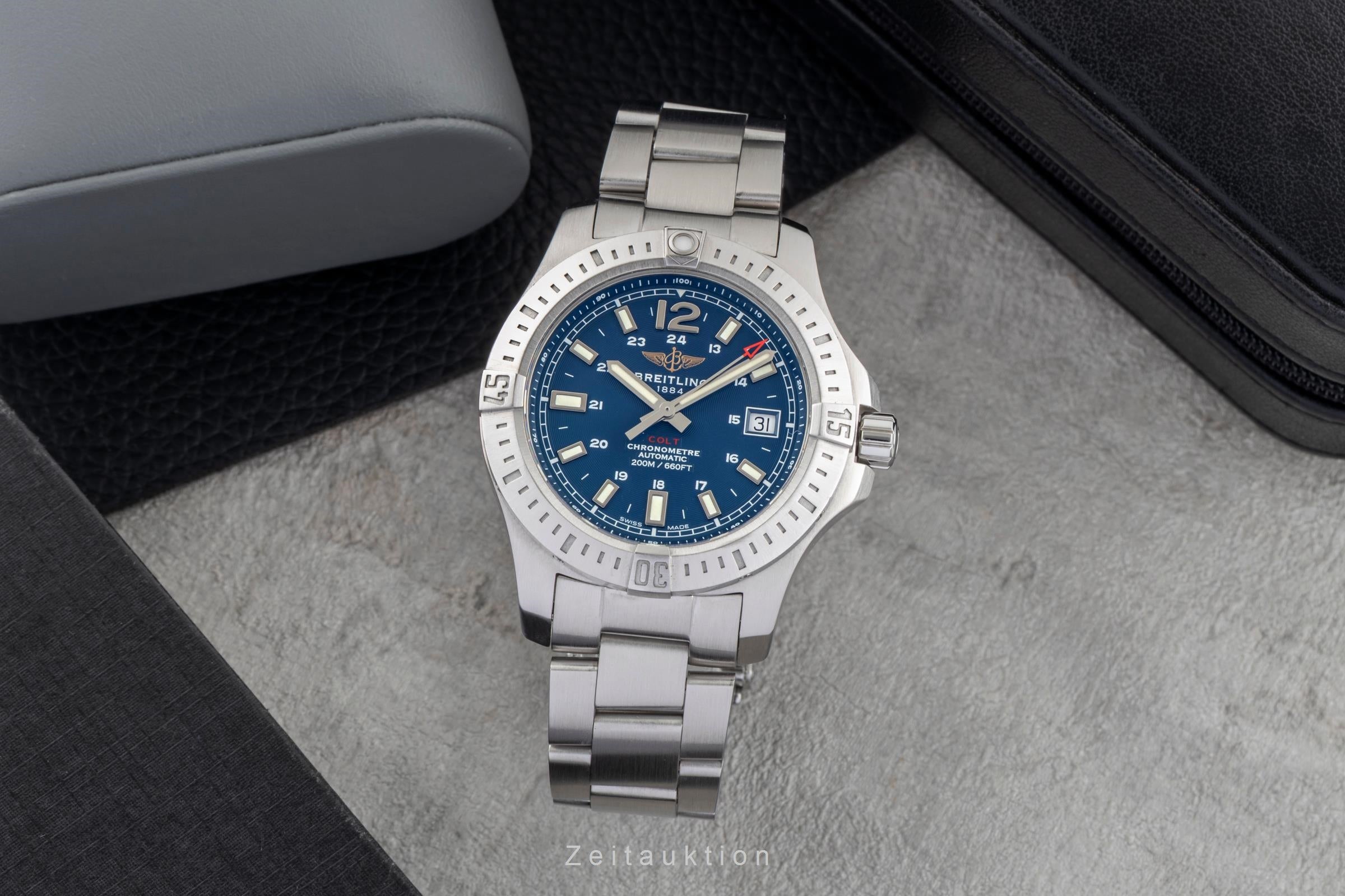 Breitling Colt steel automatic men's watch A1731301C1A1  [2603926]