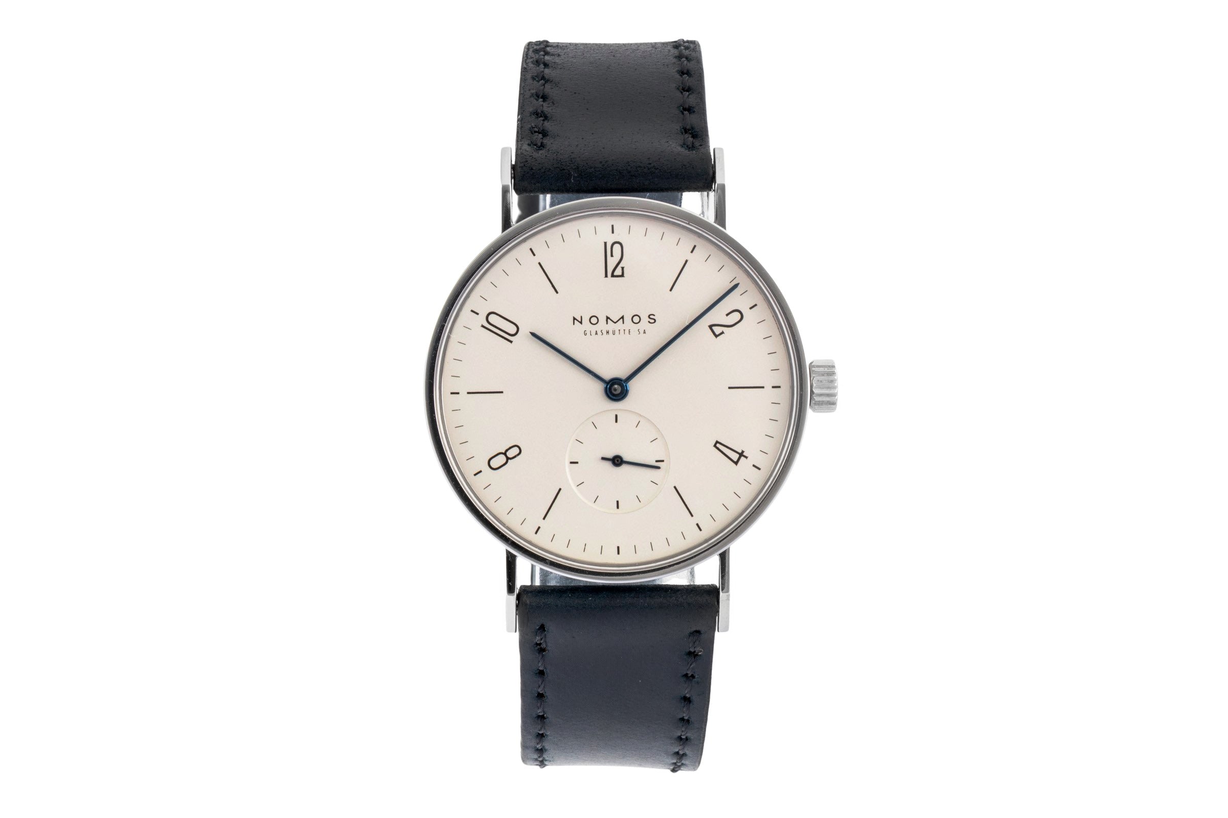 Nomos Glashütte Tangente Expo 2000 Edelstahl Handaufzug Limited B&P [2603929]