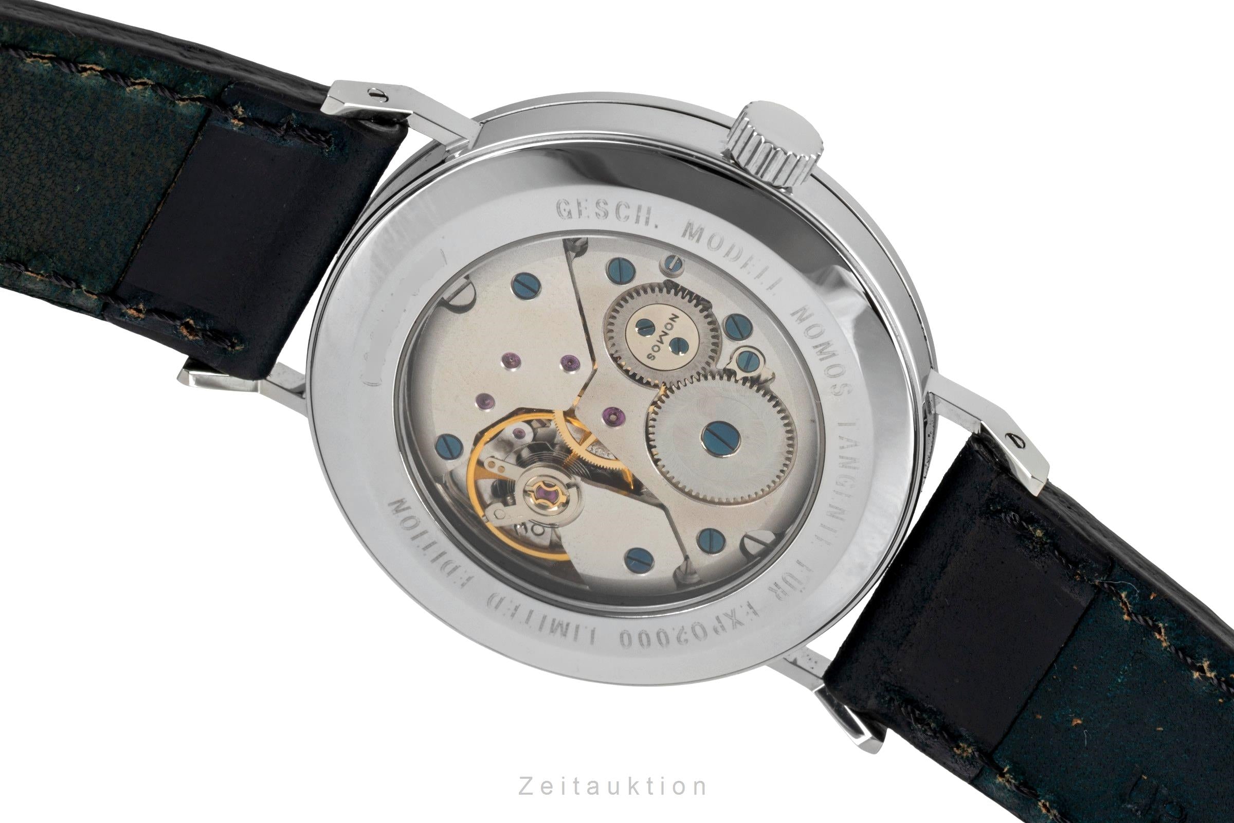 Nomos Tangente acero cuerda manual reloj para caballeros Tangente EXPO 2000  Limited  [2603929]