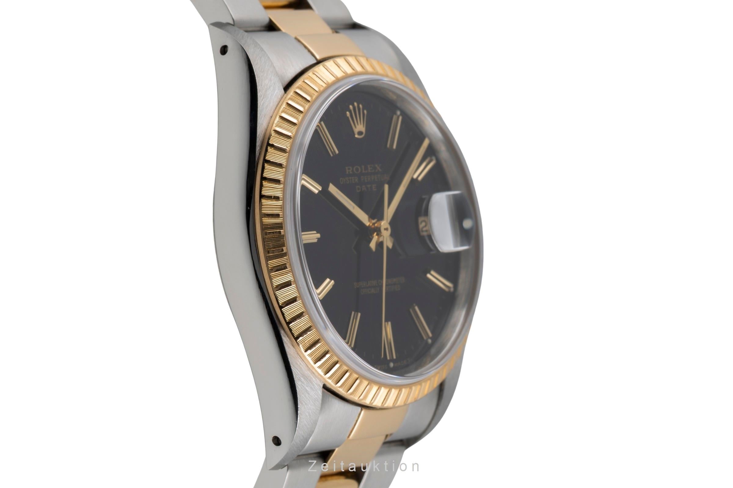 Rolex Date acciaio / oro automatismo orologio da uomo 15223  [2603930]