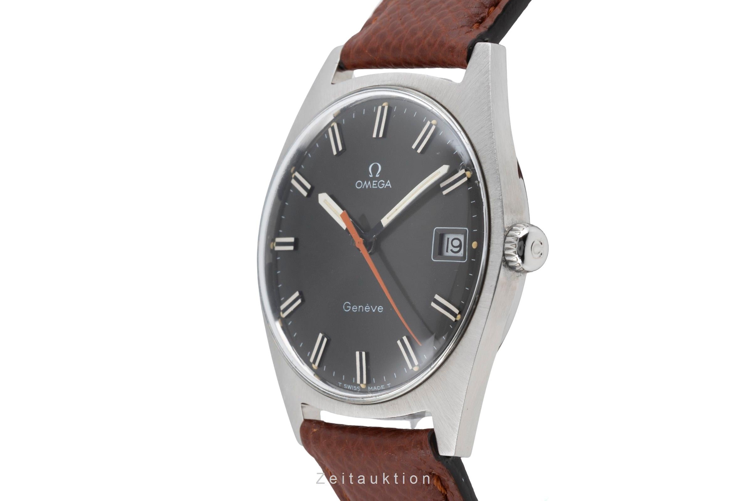 Omega Genéve Stahl Handaufzug Herrenuhr Ref. 136.041 ST 136.0041 Vintage  [2603931]