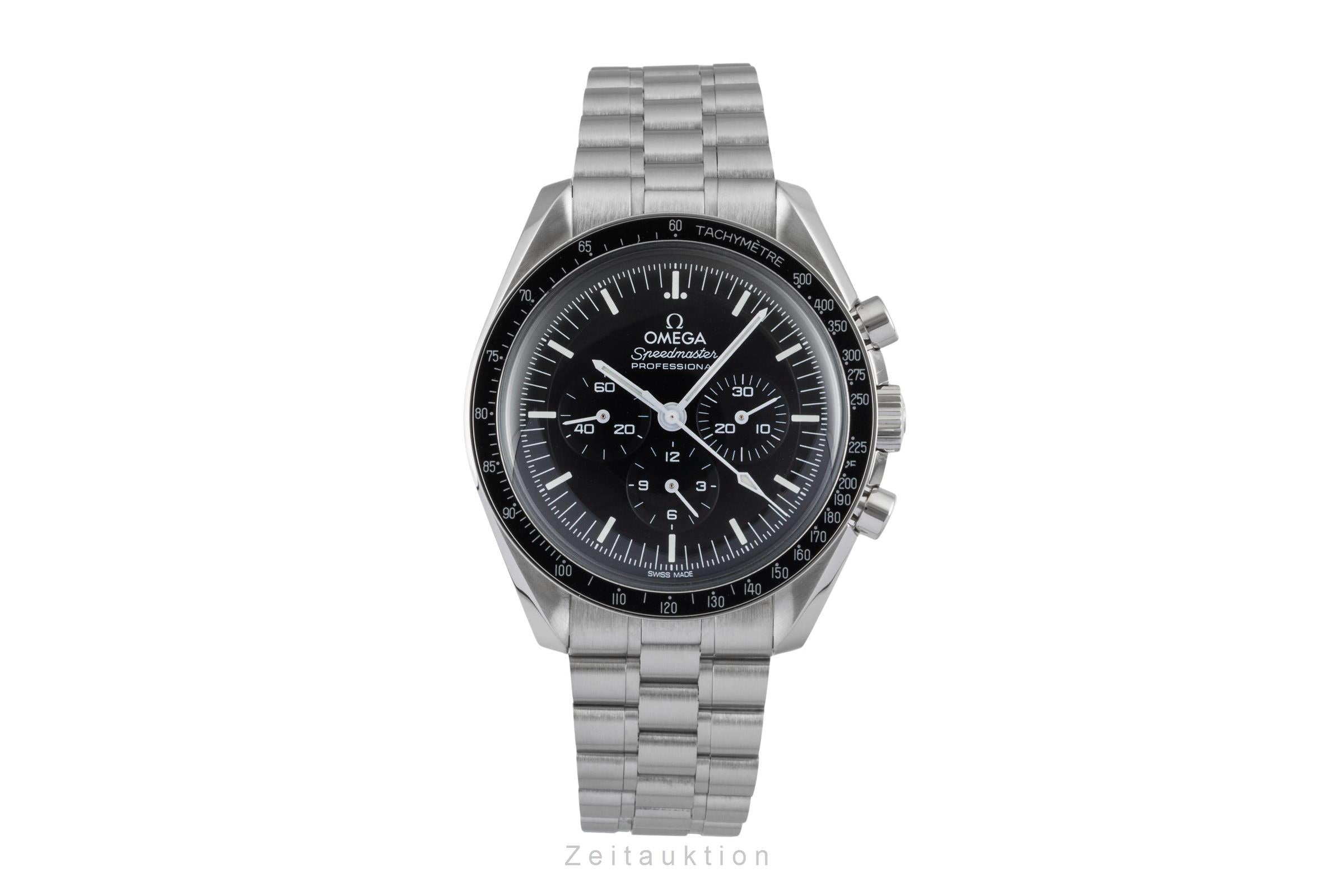 Omega Speedmaster Moonwatch chronographe acier à remontage manuel montre pour hommes 310.30.42.50.01.001 LP: 7600EUR  [2603933]