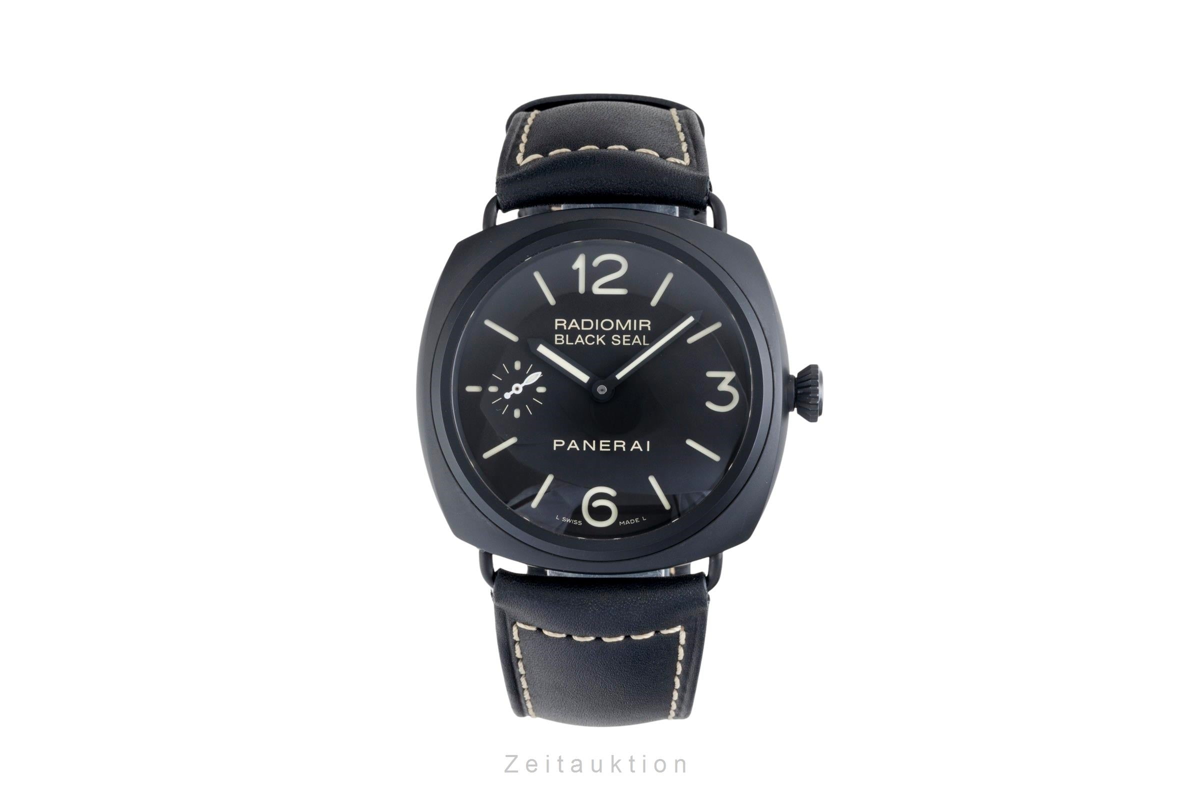 Panerai Black Seal céramique / acier à remontage manuel montre pour hommes PAM00292  [2603934]