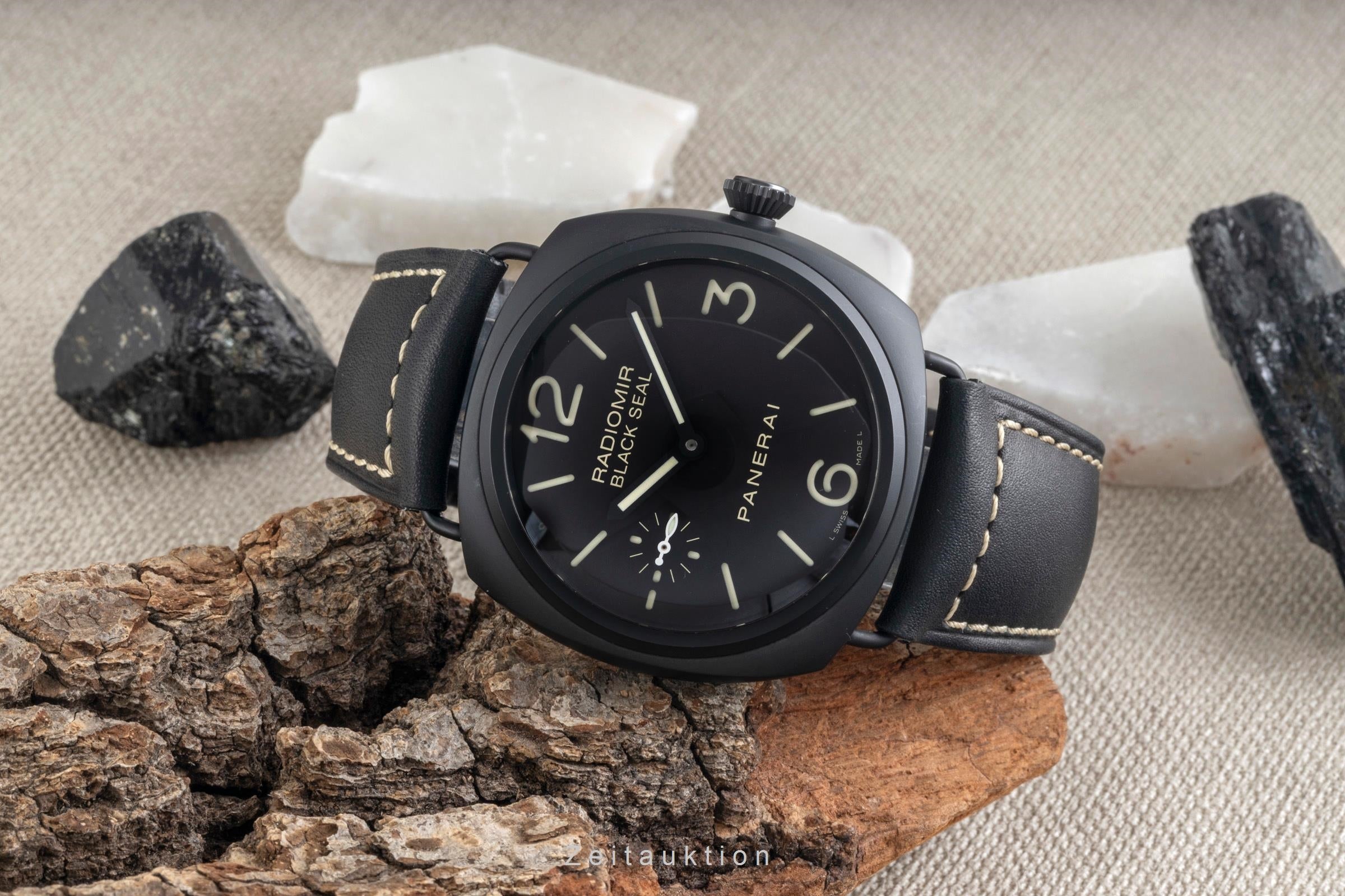 Panerai Black Seal céramique / acier à remontage manuel montre pour hommes PAM00292  [2603934]
