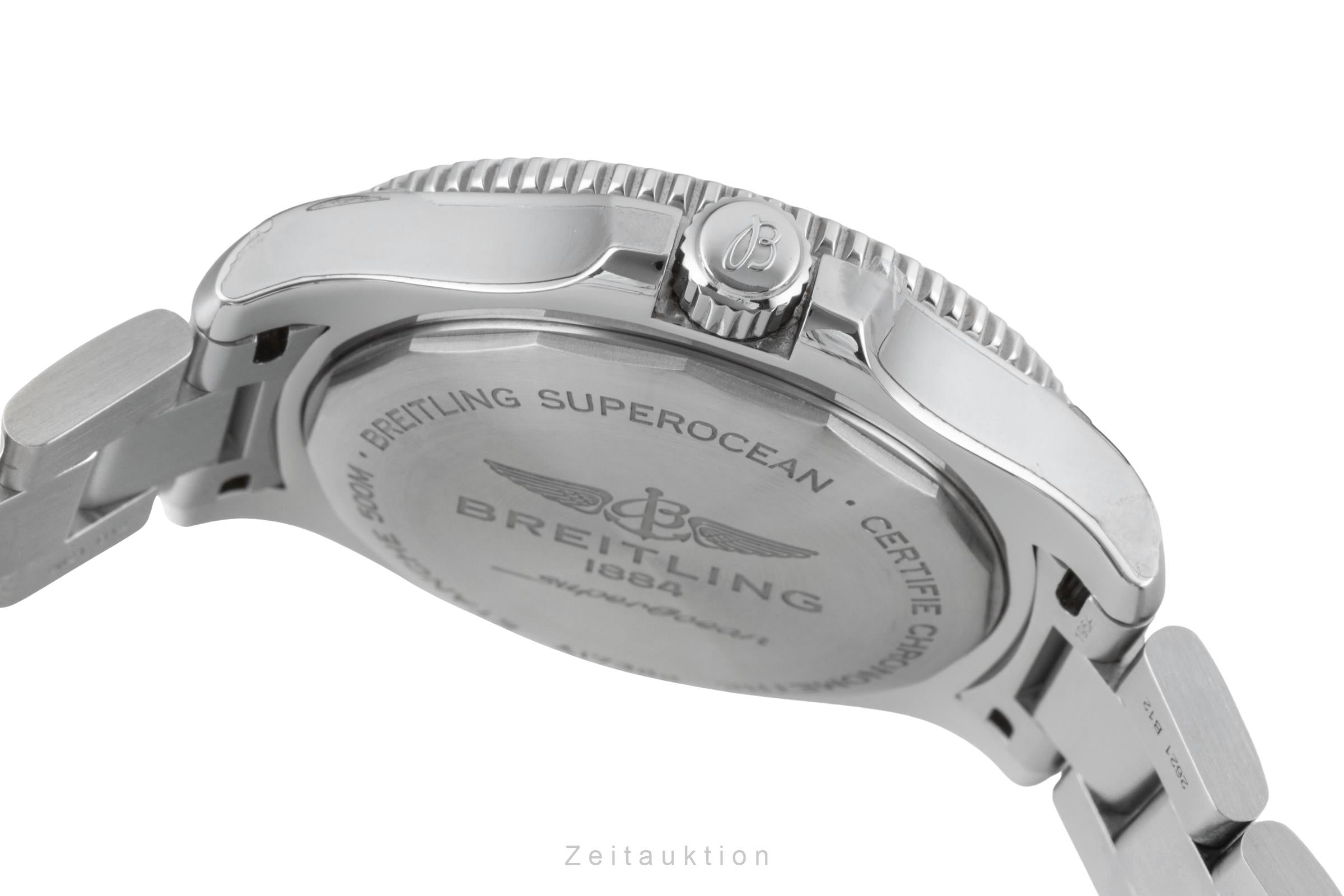 Breitling Superocean steel automatic men's watch A17366D81A1A1  [2603935]