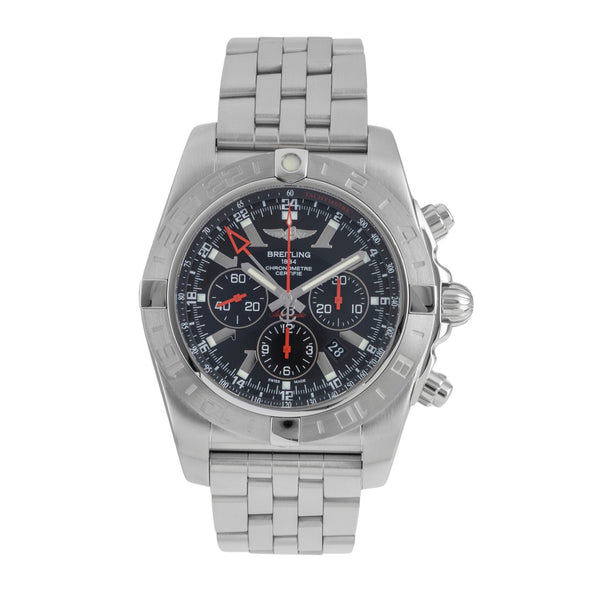 Breitling Chronomat GMT 47 Automatik Herrenuhr Limited Ref. AB0412 B&P 2012 [2603936]