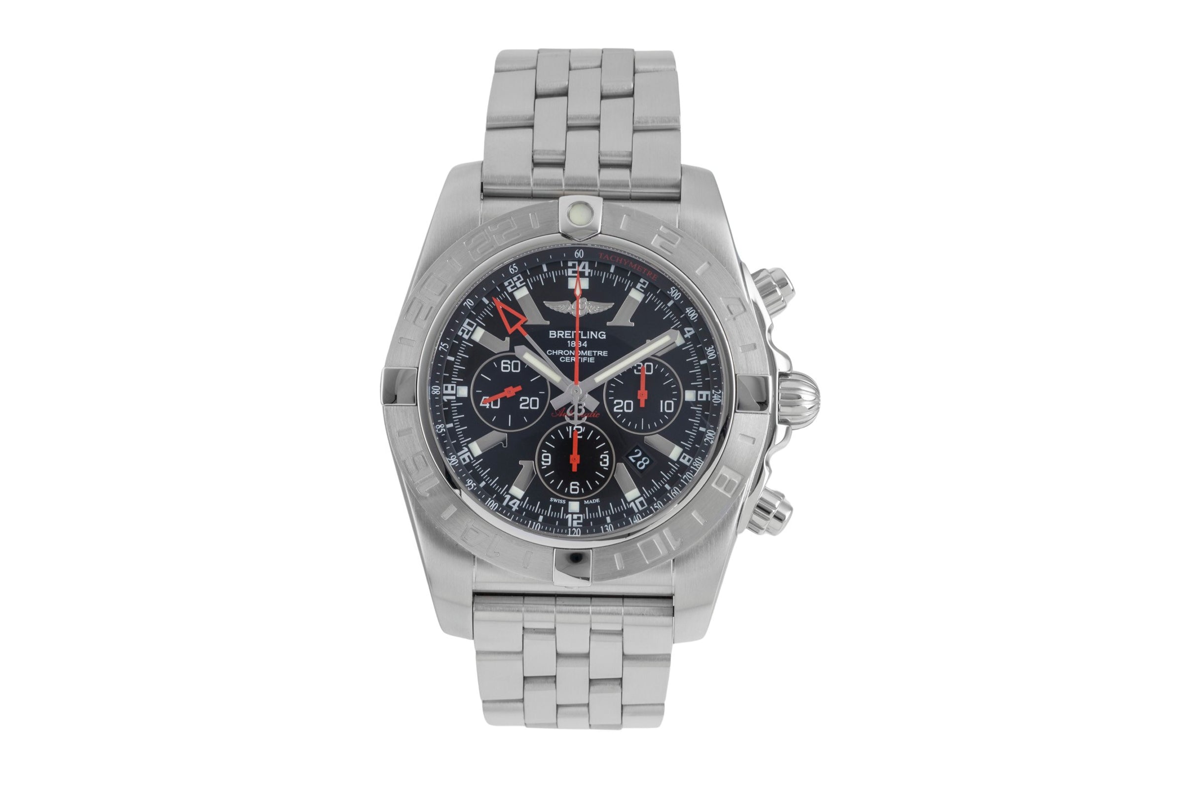 Breitling Chronomat GMT 47 Automatik Herrenuhr Limited Ref. AB0412 B&P 2012 [2603936]