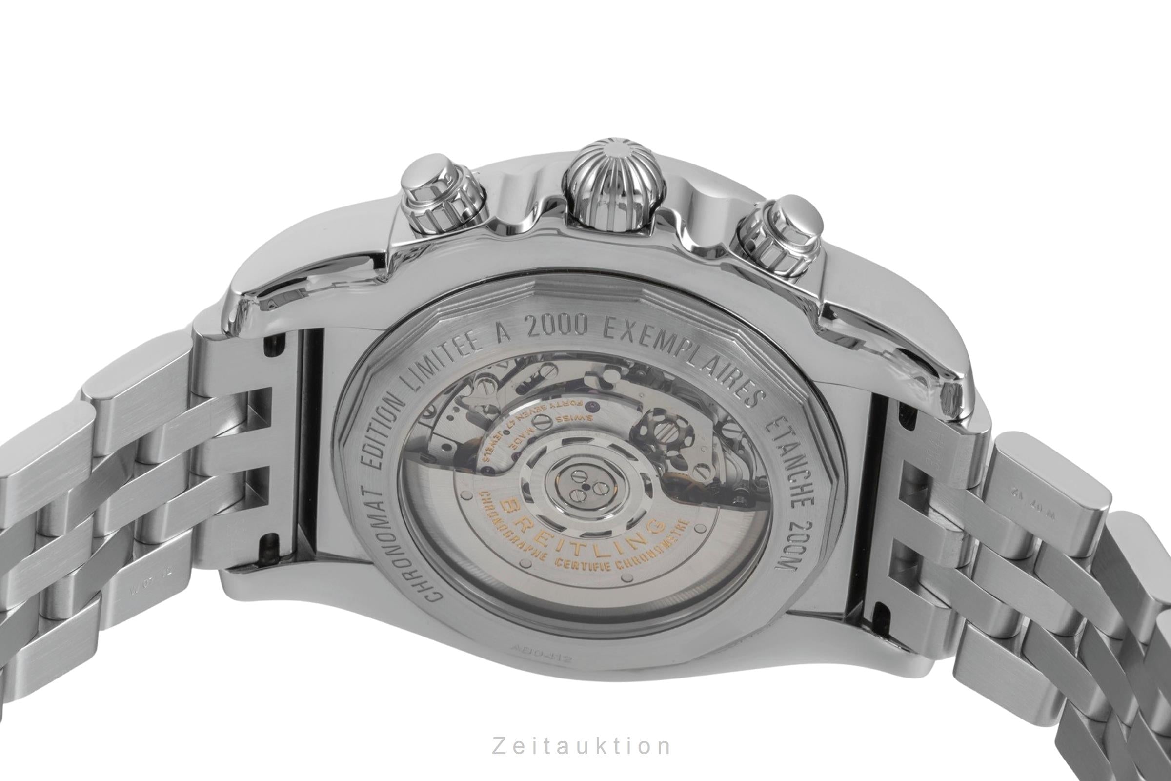 Breitling Chronomat GMT 47 Automatik Herrenuhr Limited Ref. AB0412 B&P 2012 [2603936]