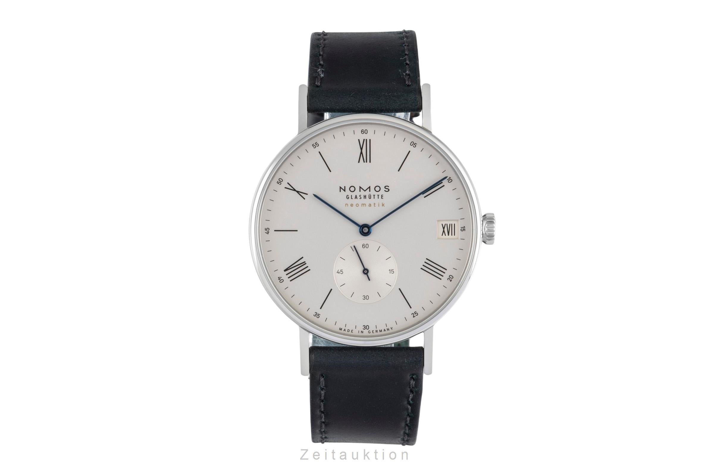 Nomos Ludwig acero automático reloj para caballeros 262 LP: 3780EUR  [2603938]