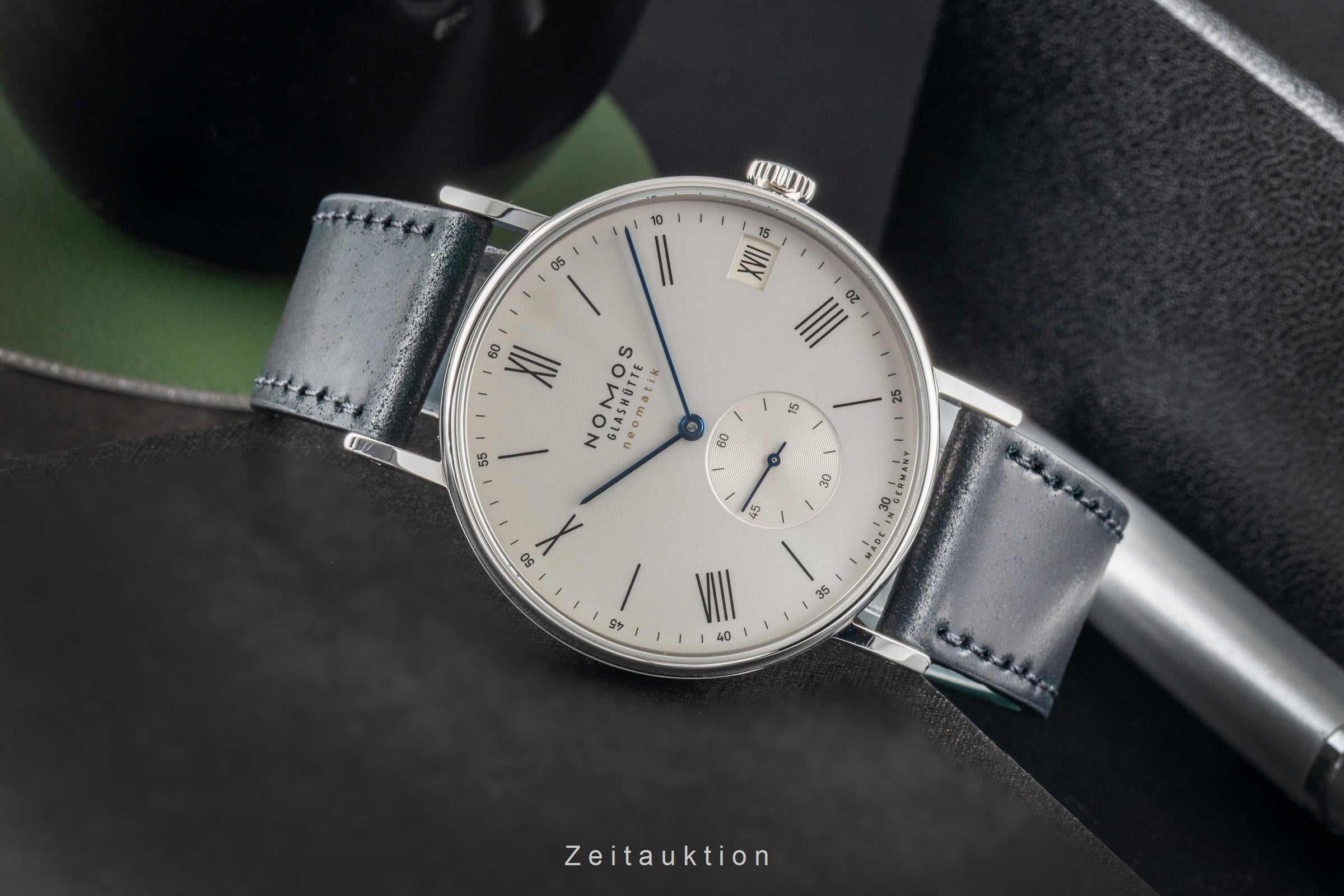 Nomos Ludwig acero automático reloj para caballeros 262 LP: 3780EUR  [2603938]