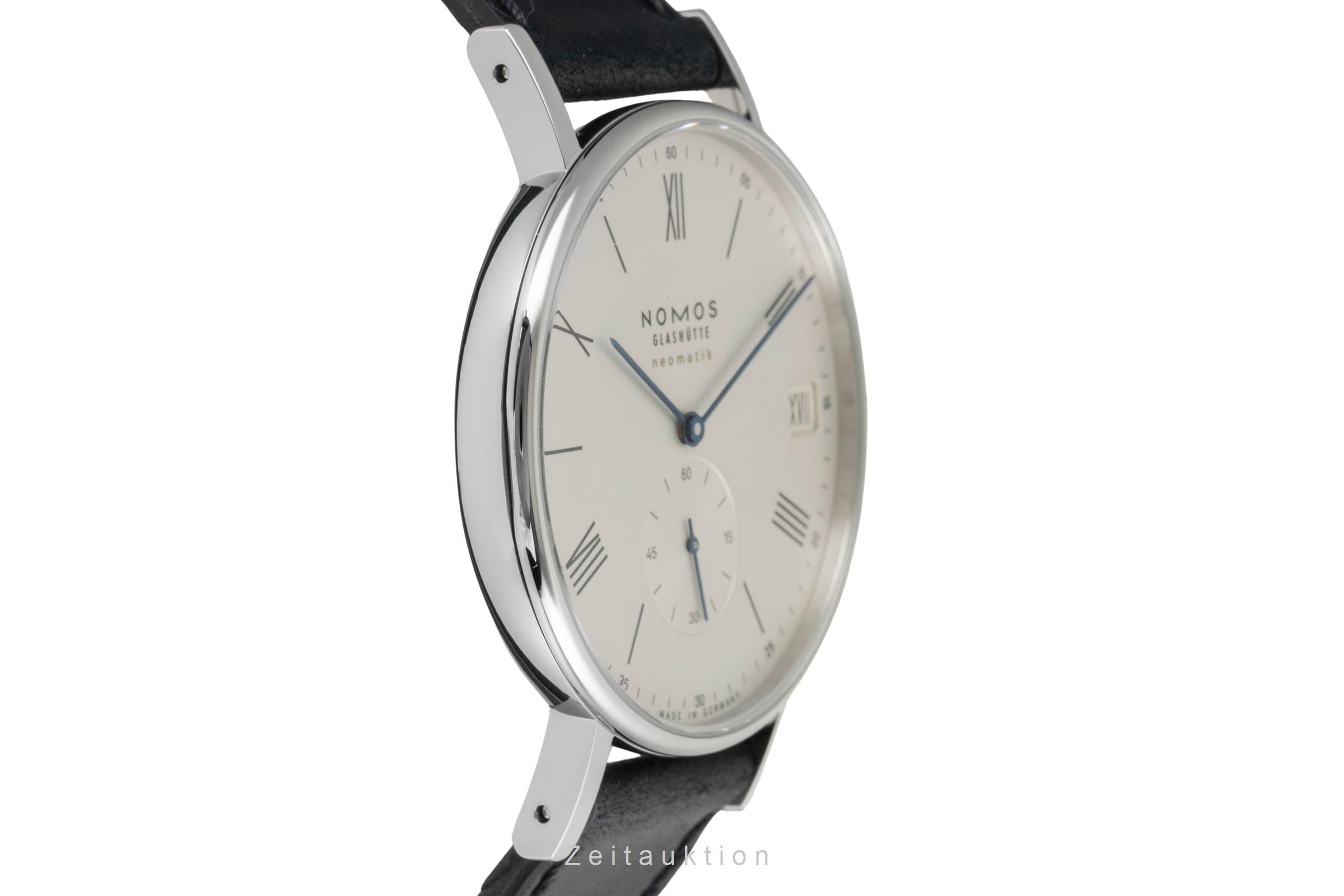 Nomos Ludwig acero automático reloj para caballeros 262 LP: 3780EUR  [2603938]