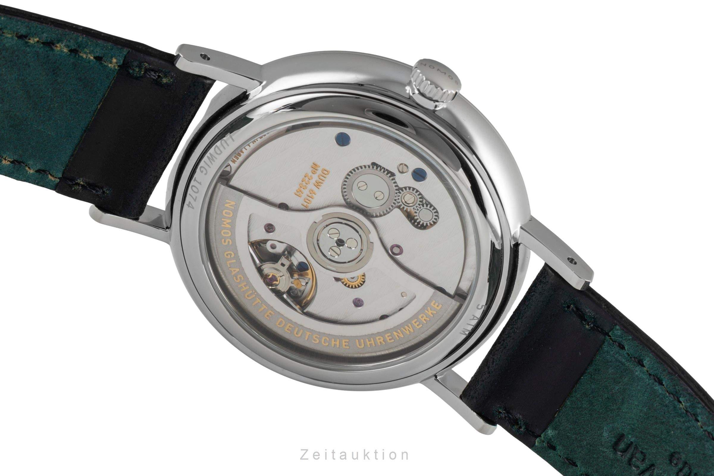 Nomos Ludwig acero automático reloj para caballeros 262 LP: 3780EUR  [2603938]