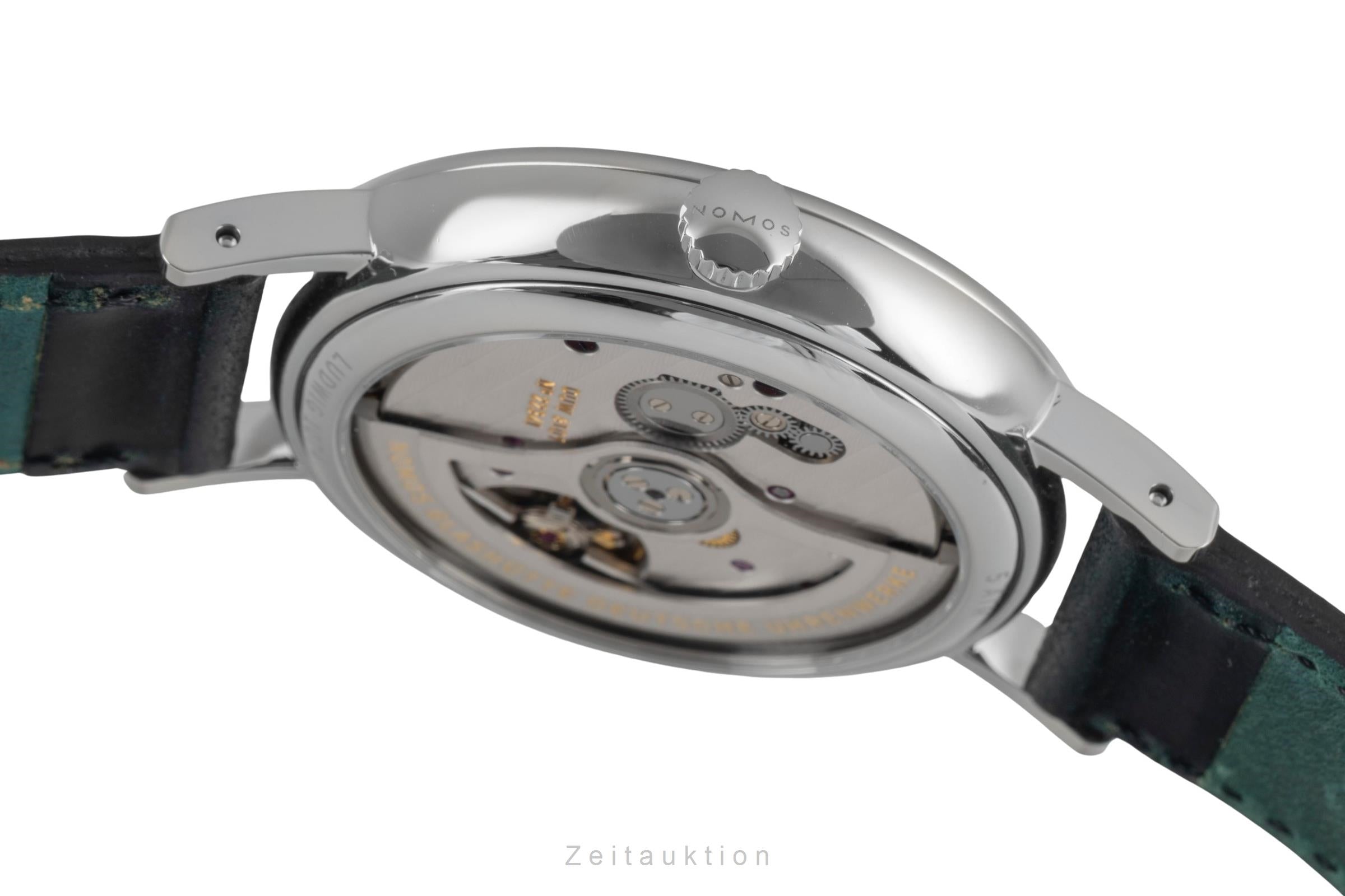 Nomos Ludwig acero automático reloj para caballeros 262 LP: 3780EUR  [2603938]