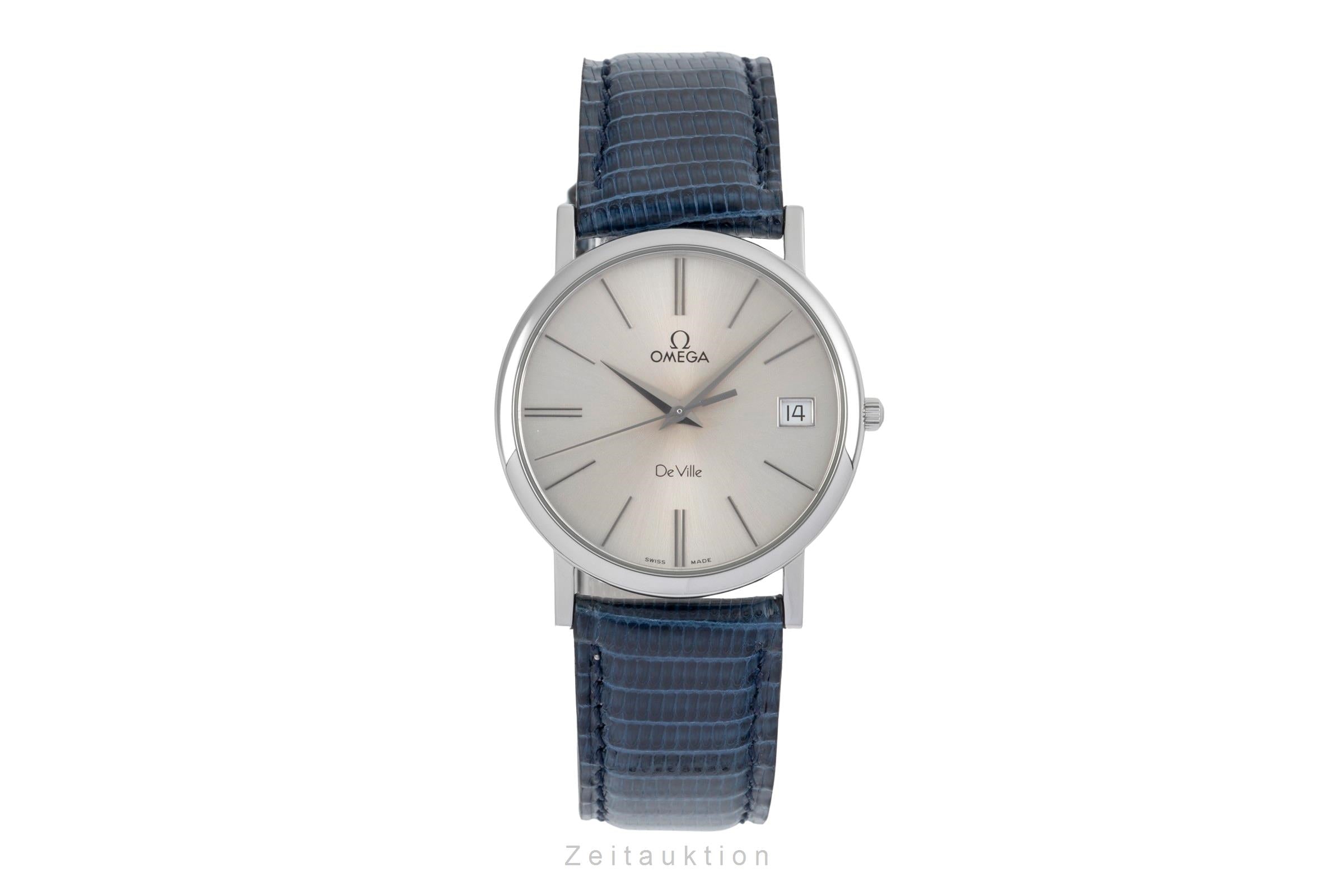 Omega de Ville Stahl Datum Herrenuhr Medium Size Ref. 196.2432 Klassiker [2603940]