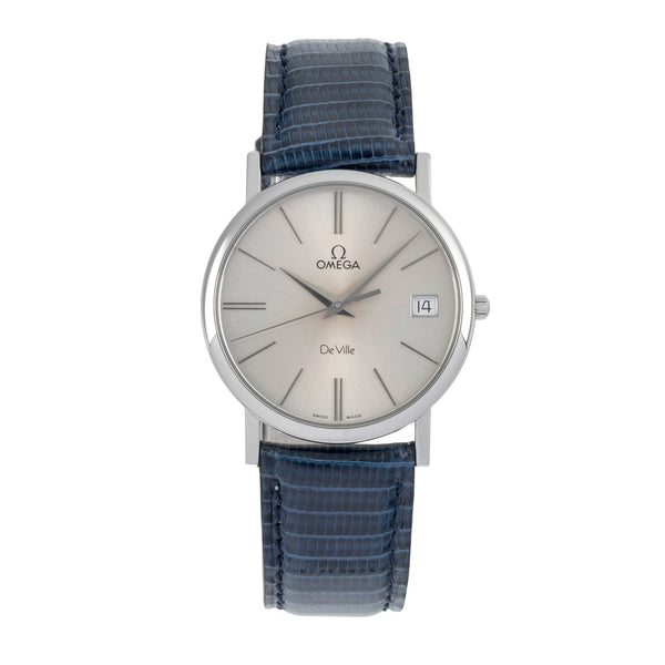 Omega de Ville Stahl Datum Herrenuhr Medium Size Ref. 196.2432 Klassiker [2603940]