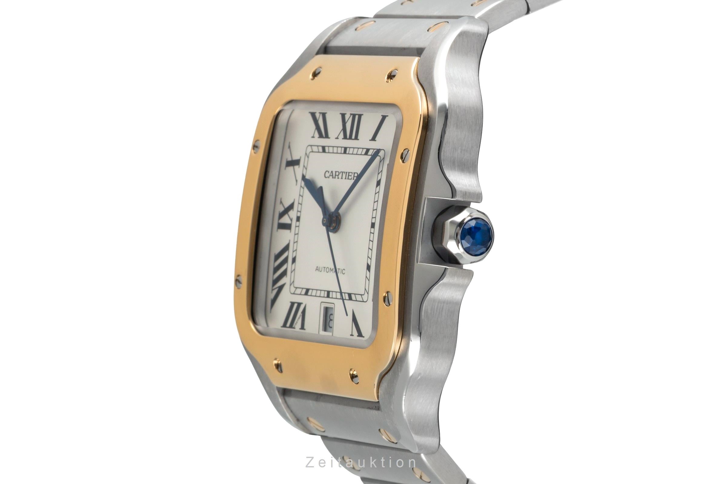 Cartier Santos acciaio / oro automatismo orologio da uomo W2SA0006 LP: 14000EUR  [2603941]