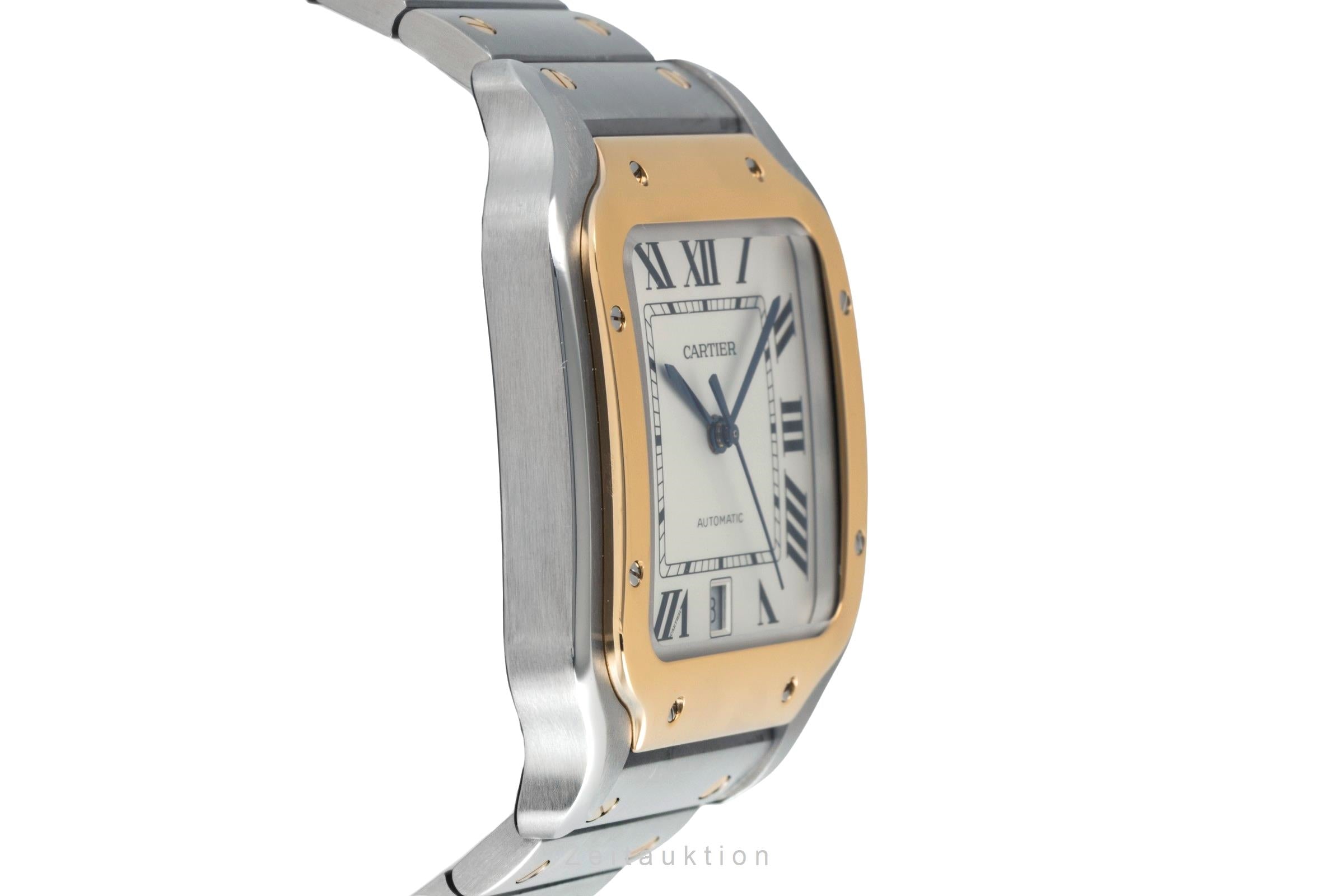 Cartier Santos acciaio / oro automatismo orologio da uomo W2SA0006 LP: 14000EUR  [2603941]