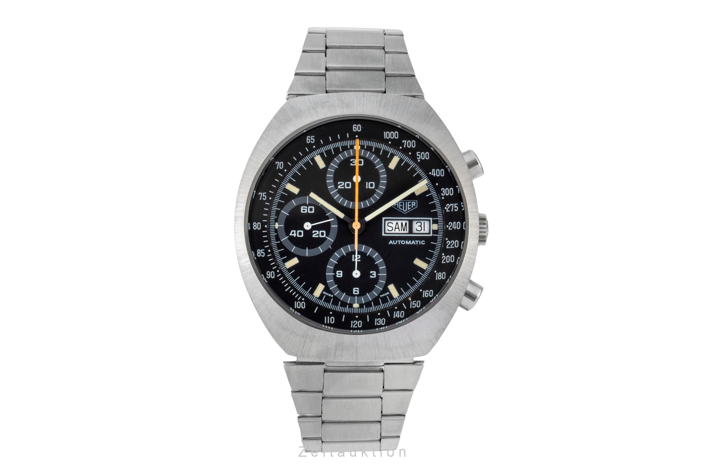 Heuer Montreal chronograph steel automatic Ref. 750.503 VINTAGE