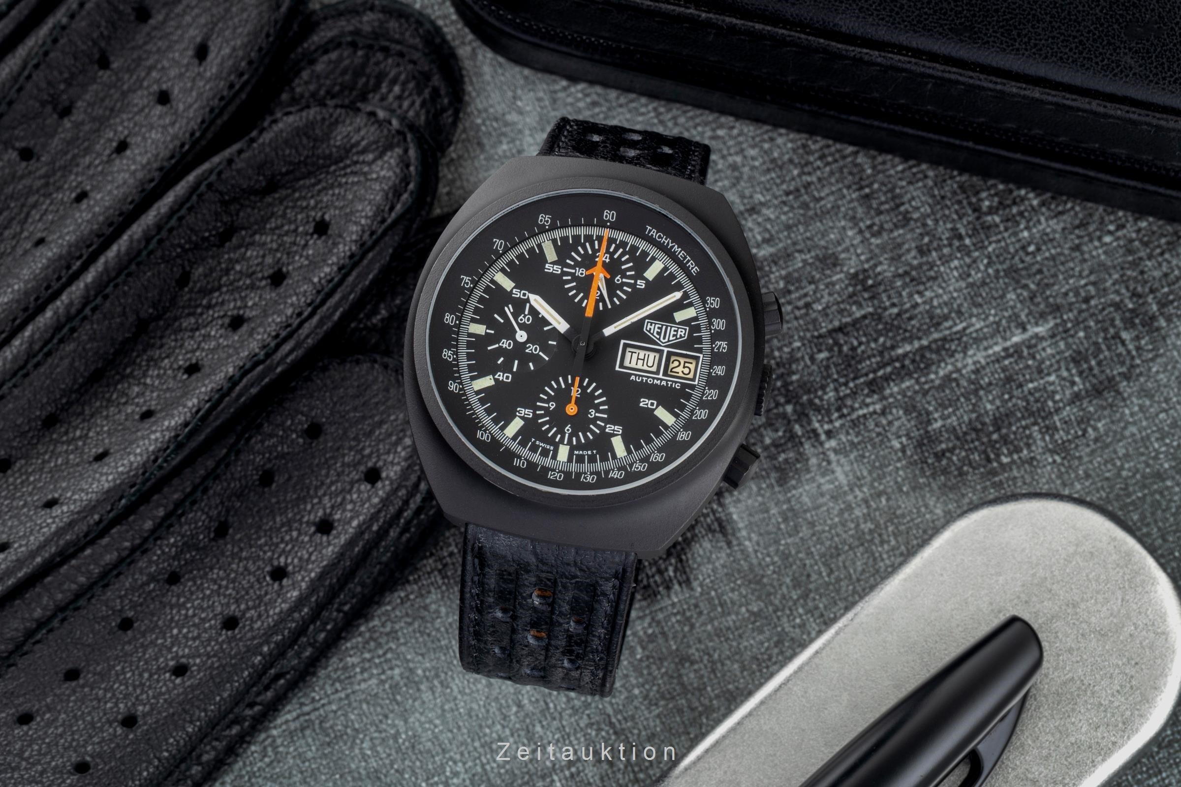 Heuer chronograph steel automatic men's watch 510.501 Vintage  [2603946]
