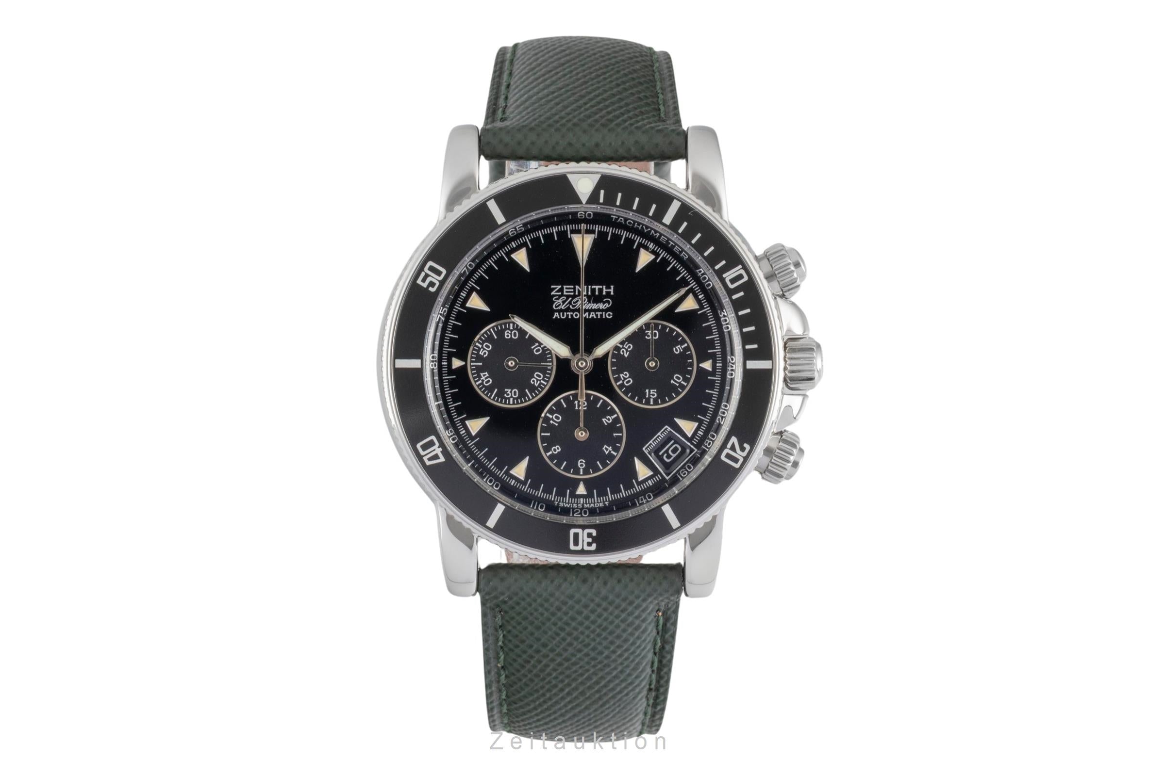 Zenith Rainbow Chronograph Stahl Automatik Herrenuhr Ref. 15/02-0470-400  [2603949]