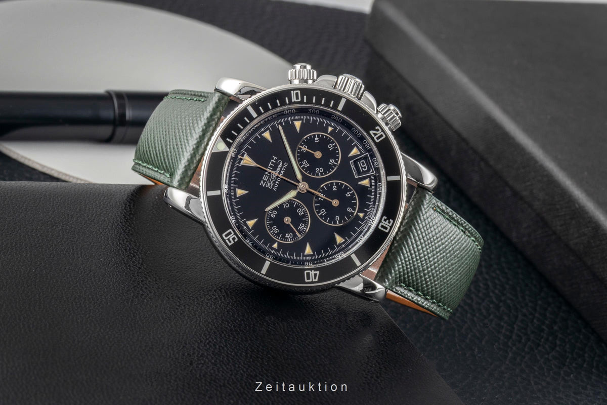 Zenith Rainbow Chronograph Stahl Automatik Herrenuhr Ref. 15/02-0470-400  [2603949]