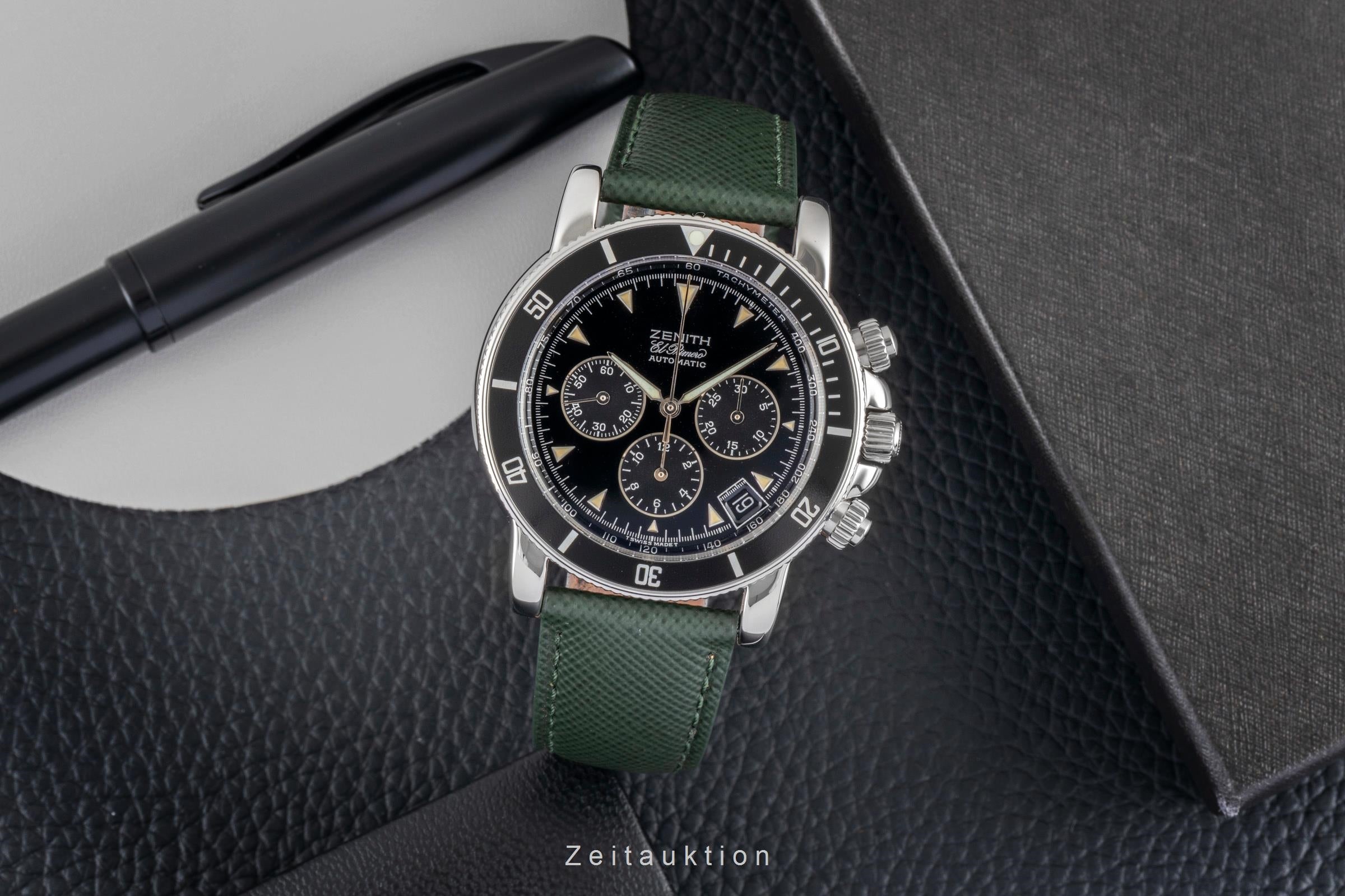 Zenith Rainbow Chronograph Stahl Automatik Herrenuhr Ref. 15/02-0470-400  [2603949]