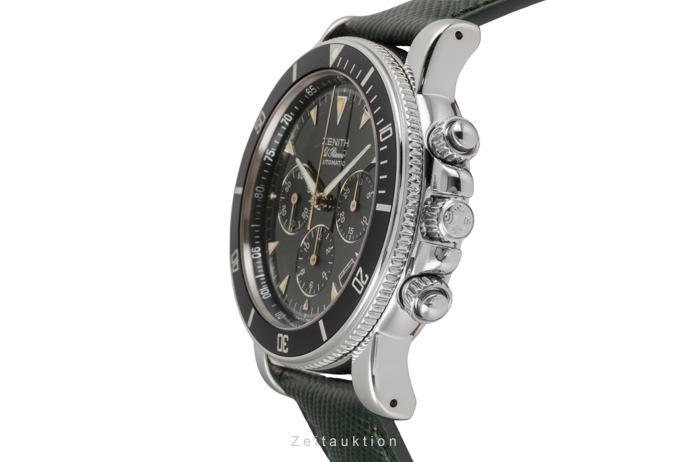 Zenith Rainbow Chronograph Stahl Automatik Herrenuhr Ref. 15/02-0470-400  [2603949]