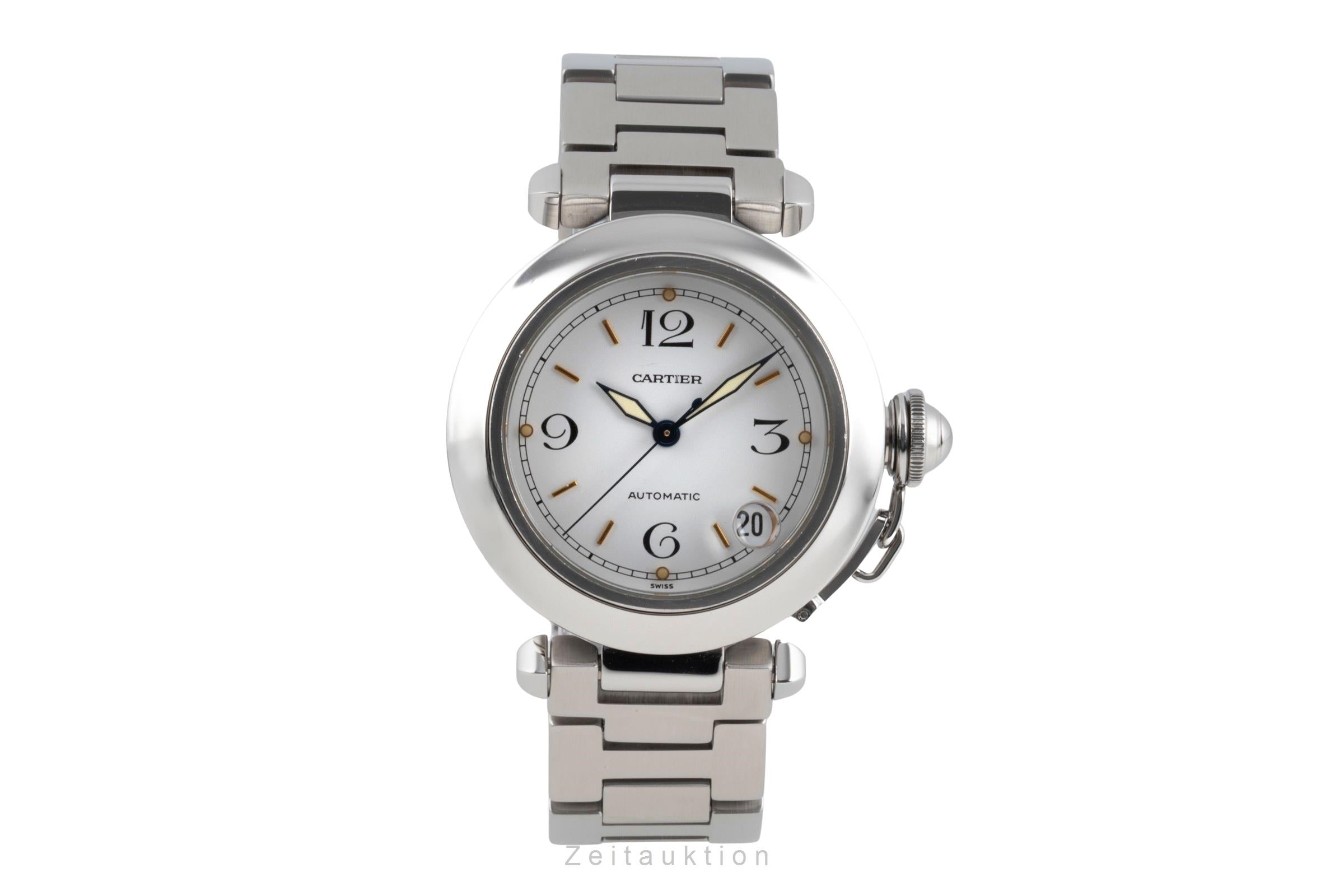 Cartier Pasha steel automatic Kal. 049 Ref. W31015M7 | 2603952