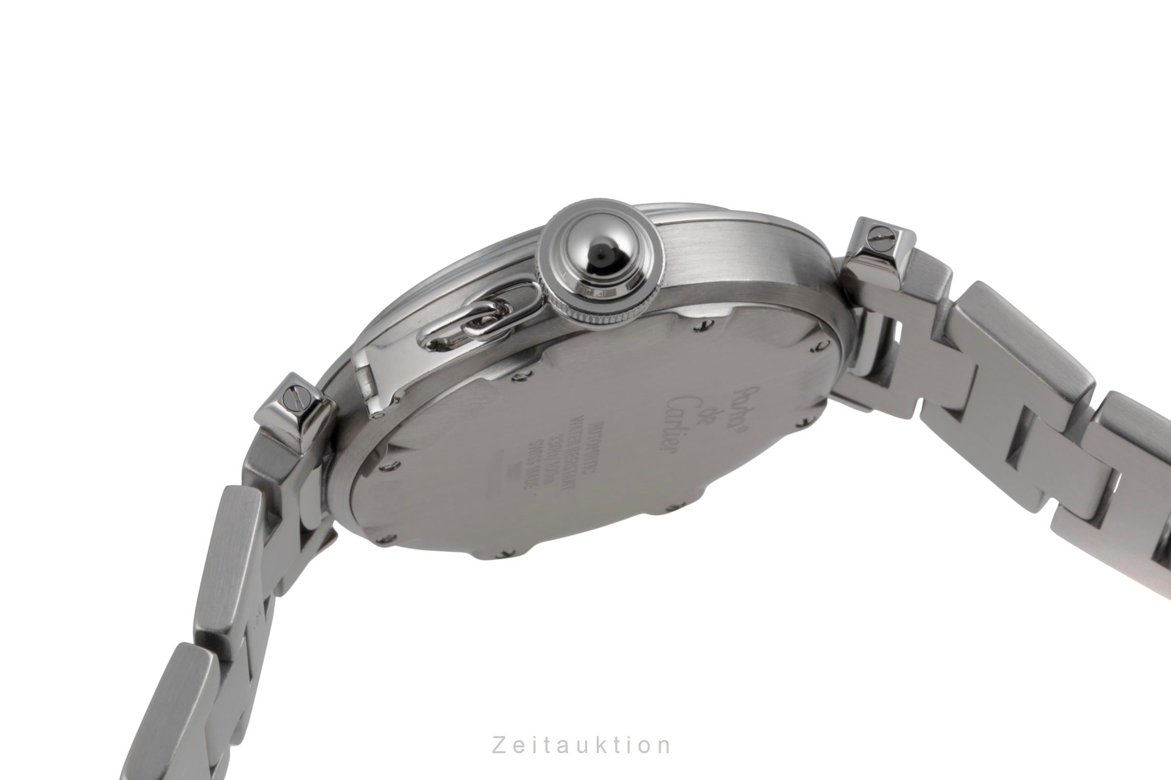 Cartier Pasha acero automático reloj para caballeros W31015M7  [2603952]