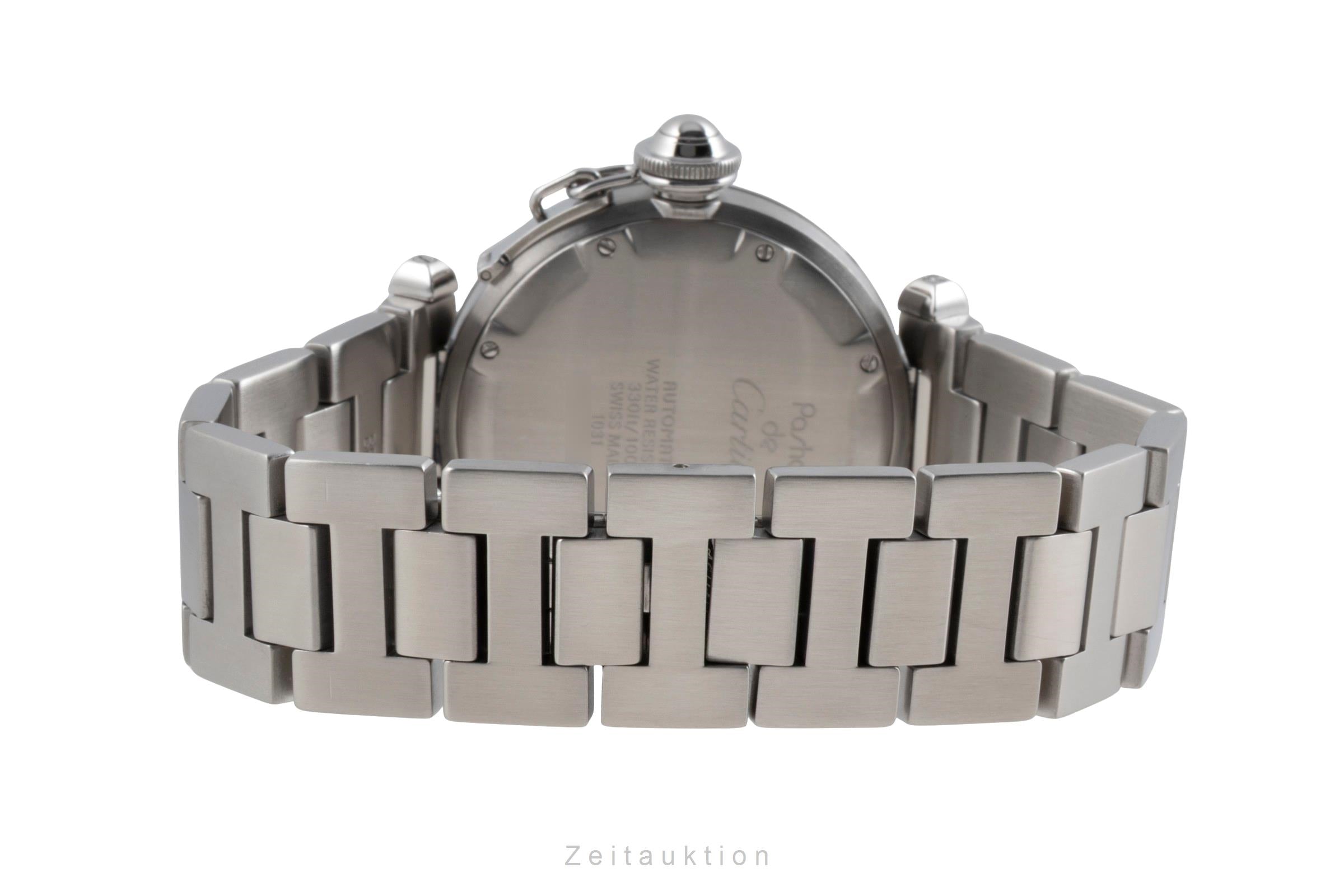 Cartier Pasha acero automático reloj para caballeros W31015M7  [2603952]