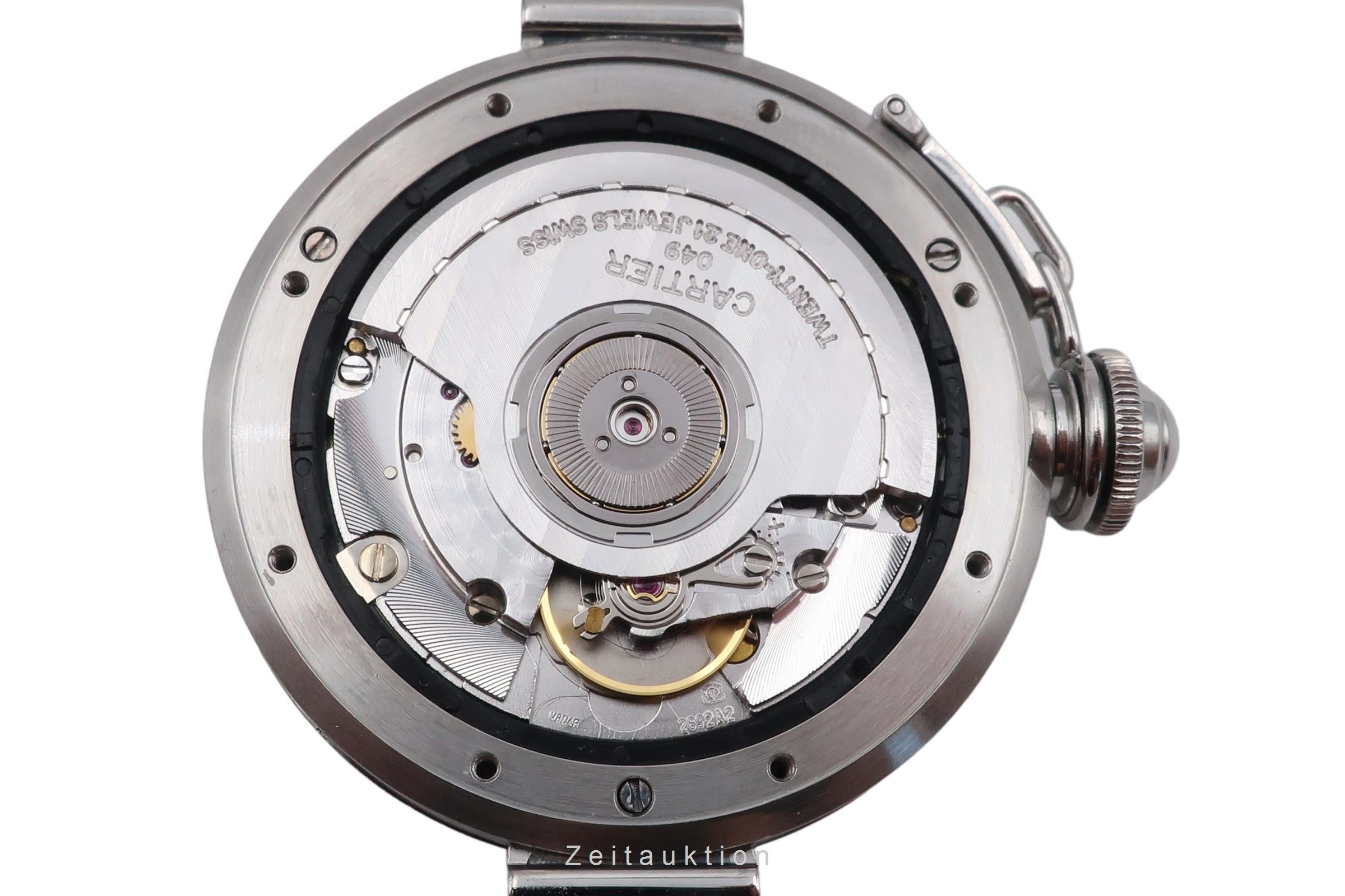 Cartier Pasha acero automático reloj para caballeros W31015M7  [2603952]