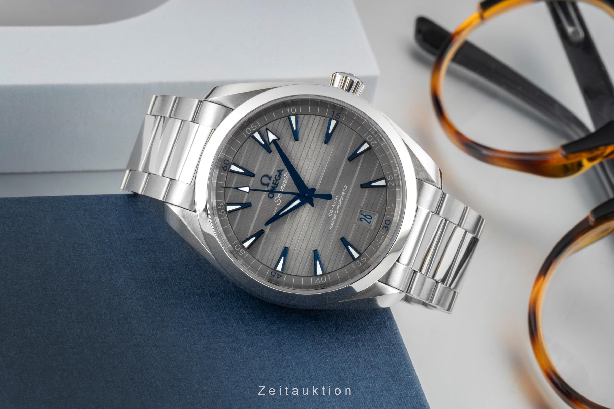 Omega Seamaster steel automatic men's watch 220.10.41.21.06.001 LP: 6800EUR  [2603953]