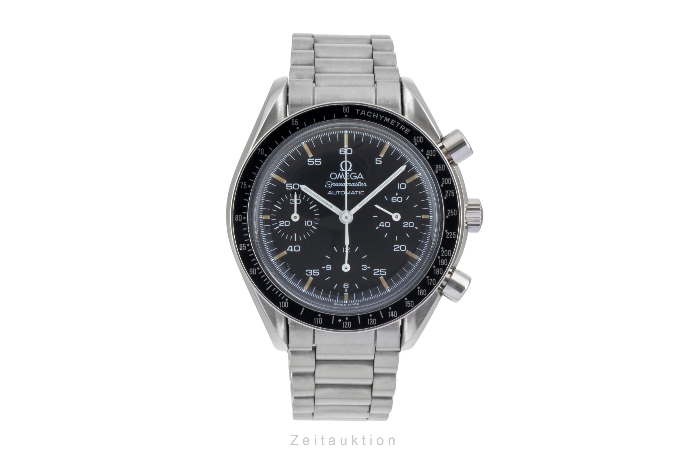 Omega Speedmaster chronograph steel automatic Kal. 1140 Ref