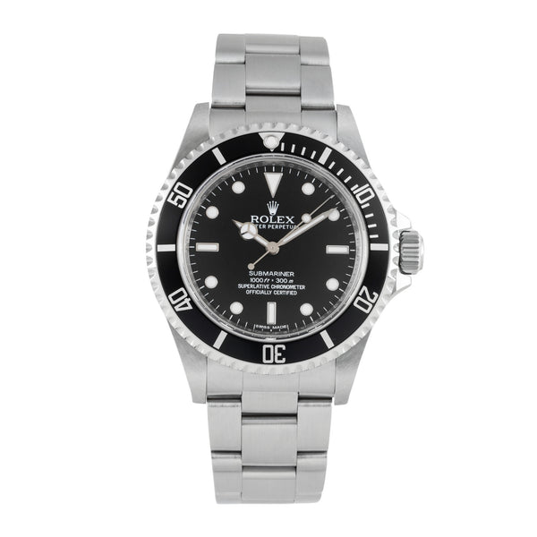 Rolex Submariner acero automático reloj para caballeros 14060M  [2603958]
