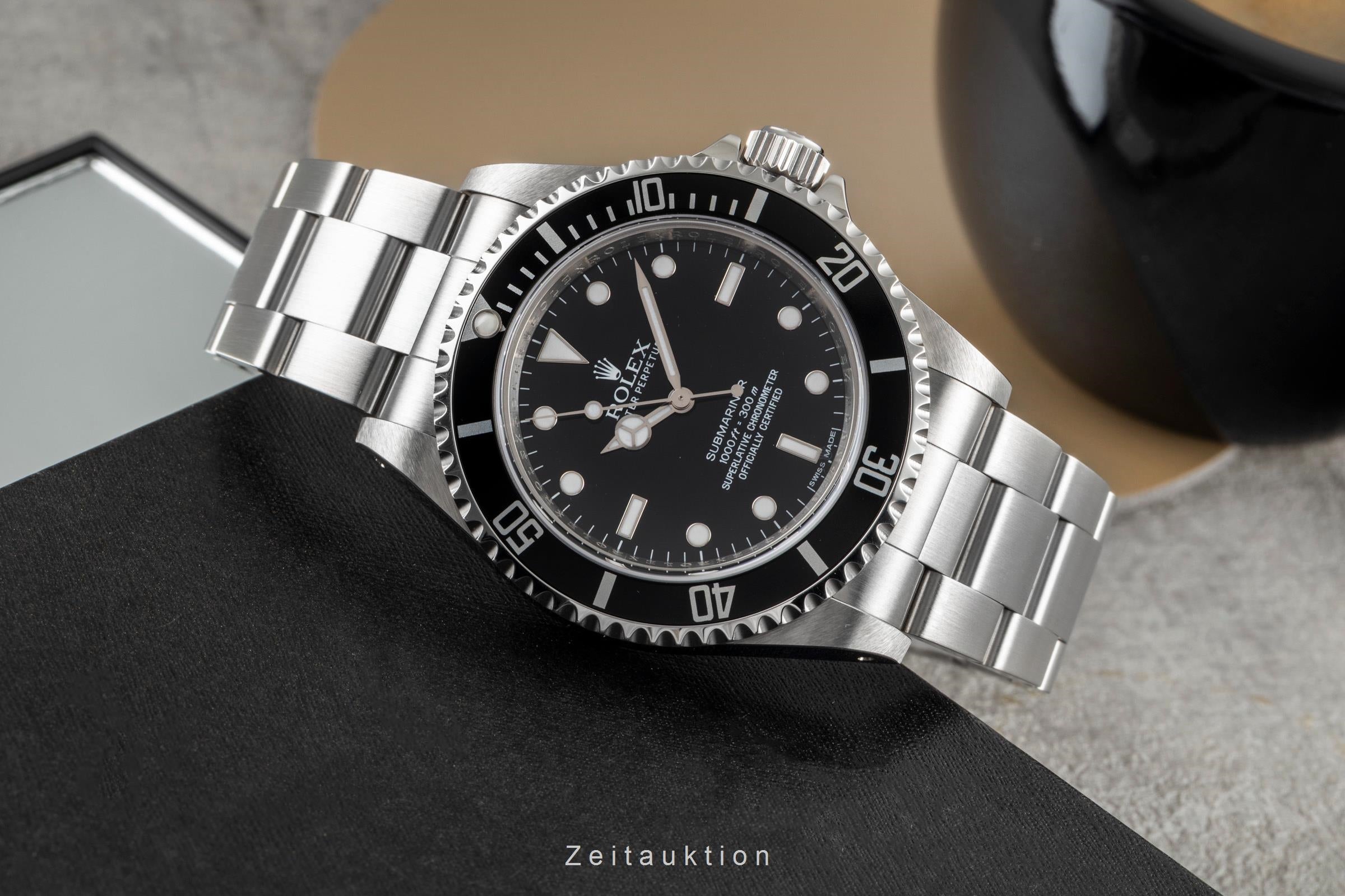 Rolex Submariner acero automático reloj para caballeros 14060M  [2603958]