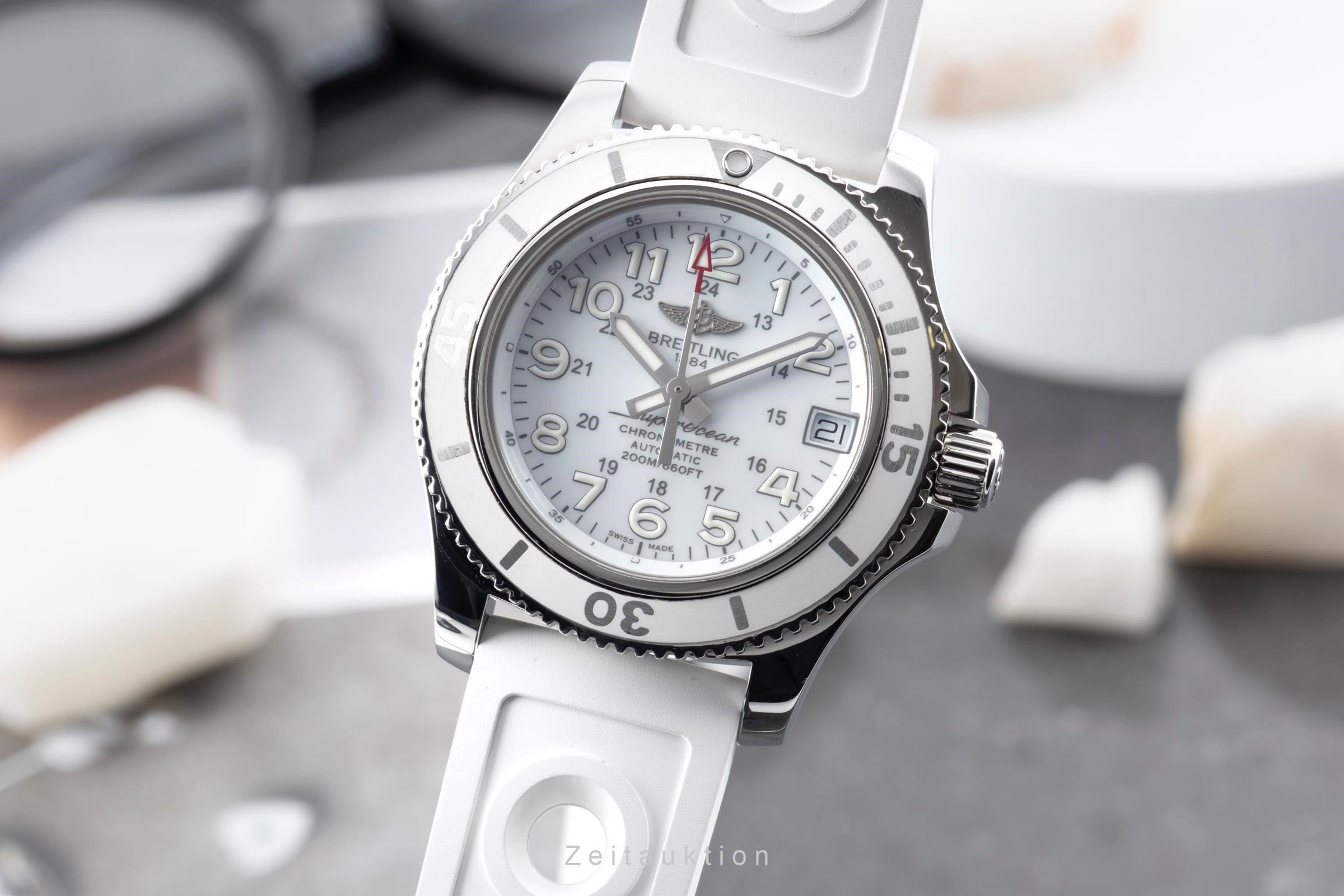 Breitling Superocean acciaio automatismo unisex A17312  [2603963]