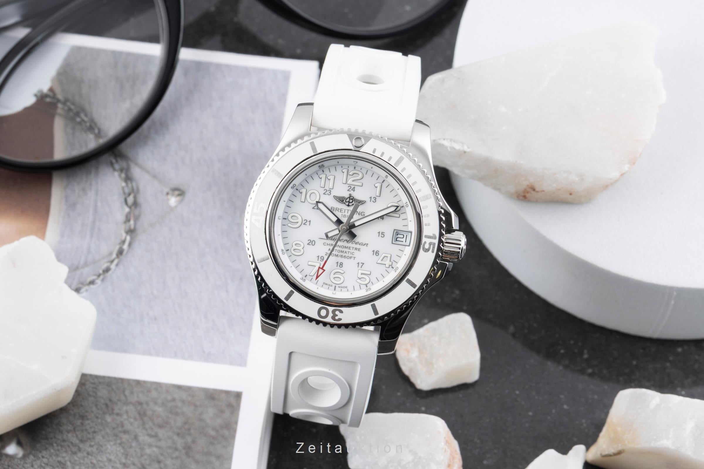 Breitling Superocean acciaio automatismo unisex A17312  [2603963]
