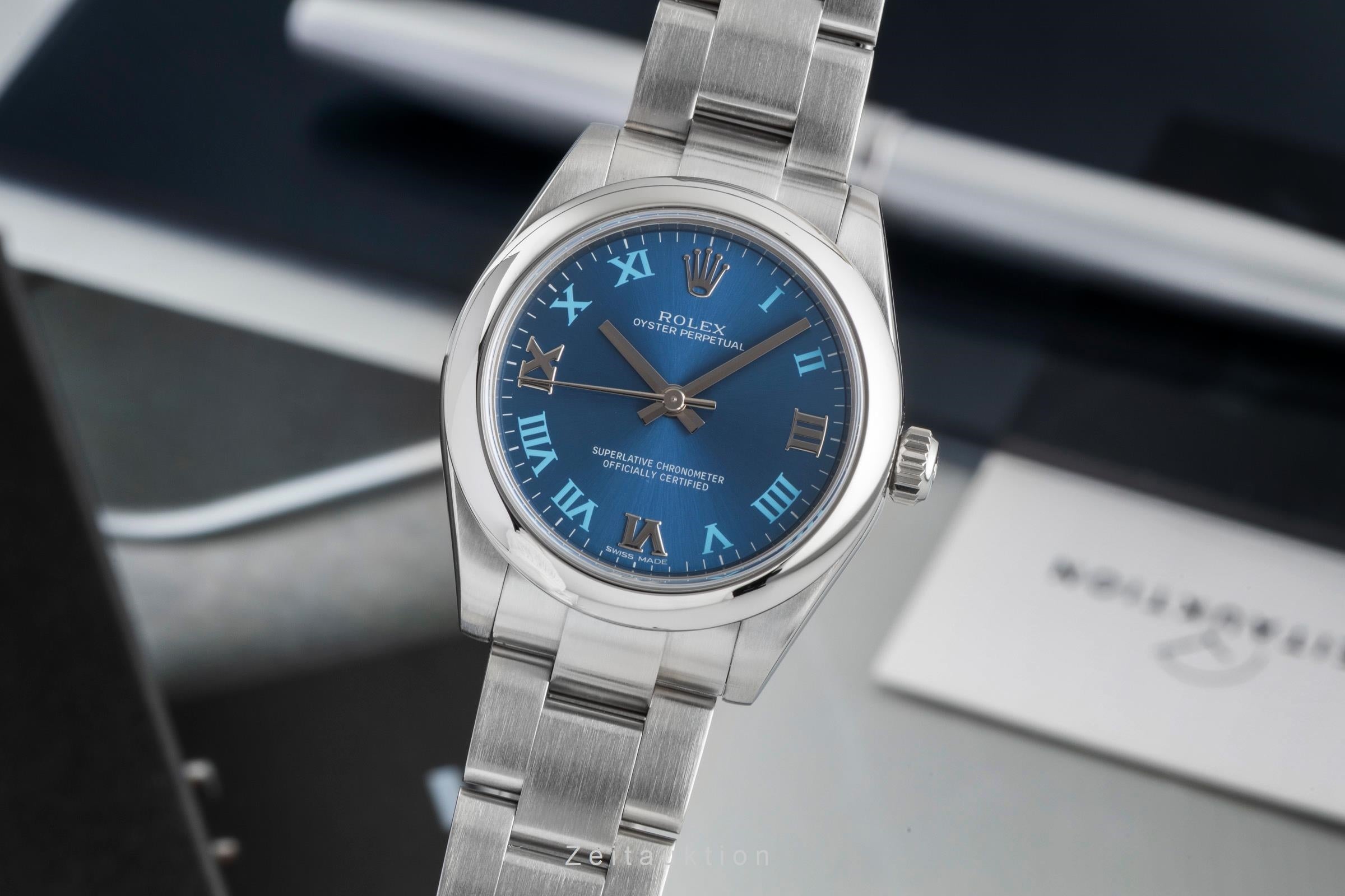 Rolex Oyster Perpetual acero automático reloj para damas  177200  [2603965]