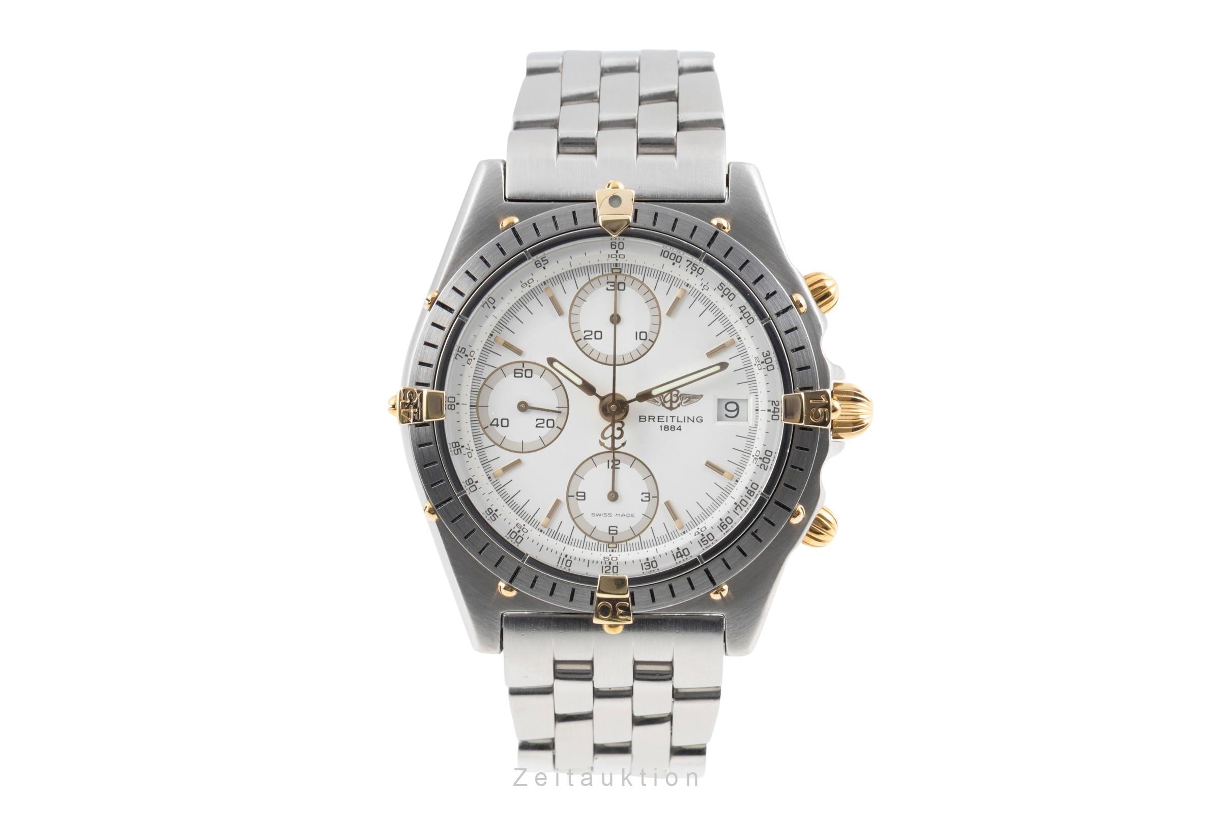 Breitling Chronomat Chronograph Stahl / vergoldet Automatik Herrenuhr 81.950  [2603971]