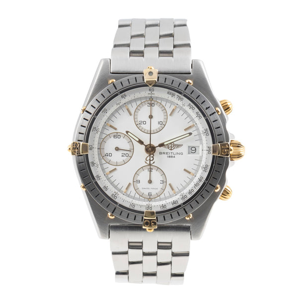 Breitling Chronomat Chronograph Stahl / vergoldet Automatik Herrenuhr 81.950  [2603971]