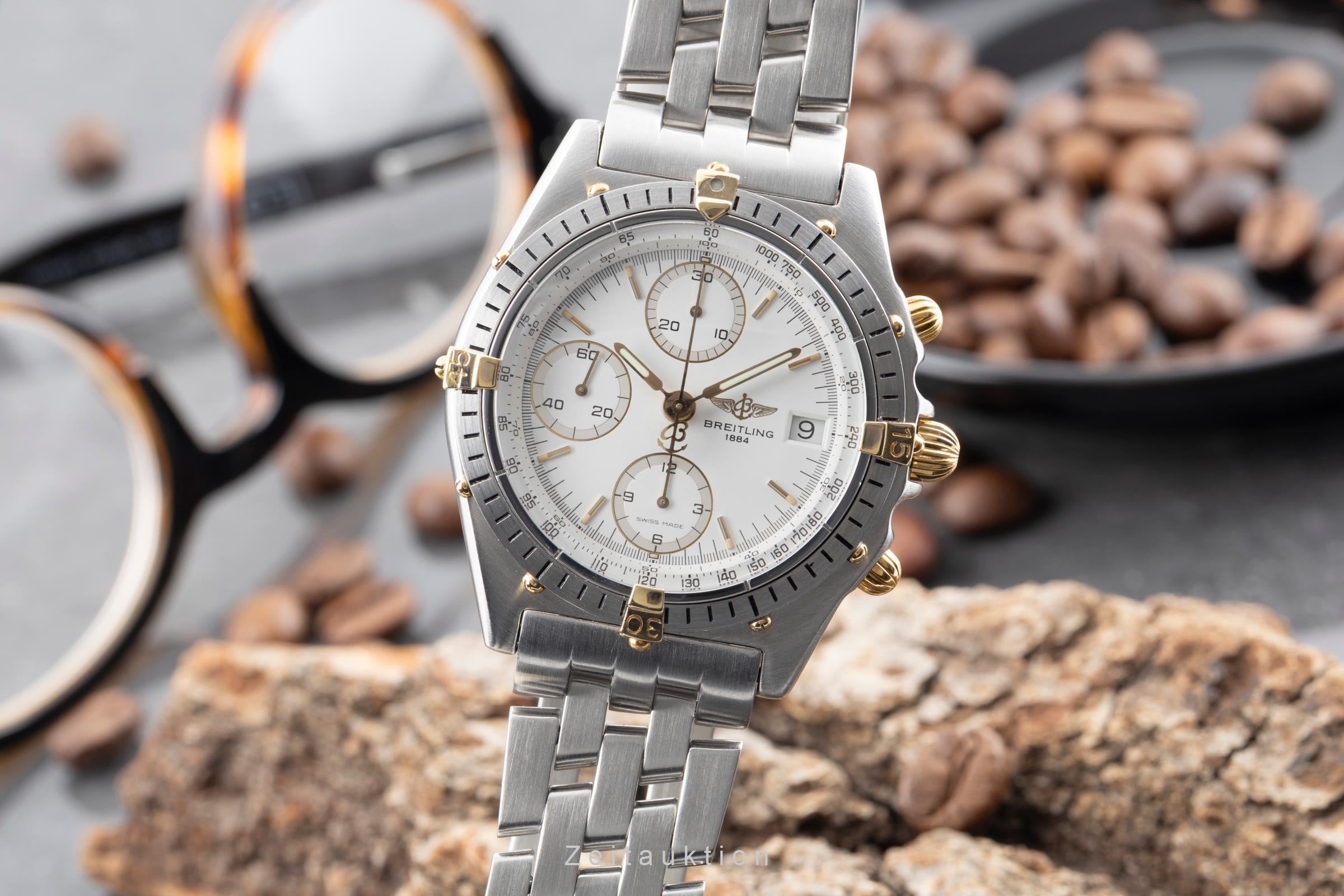 Breitling Chronomat Chronograph Stahl / vergoldet Automatik Herrenuhr 81.950  [2603971]
