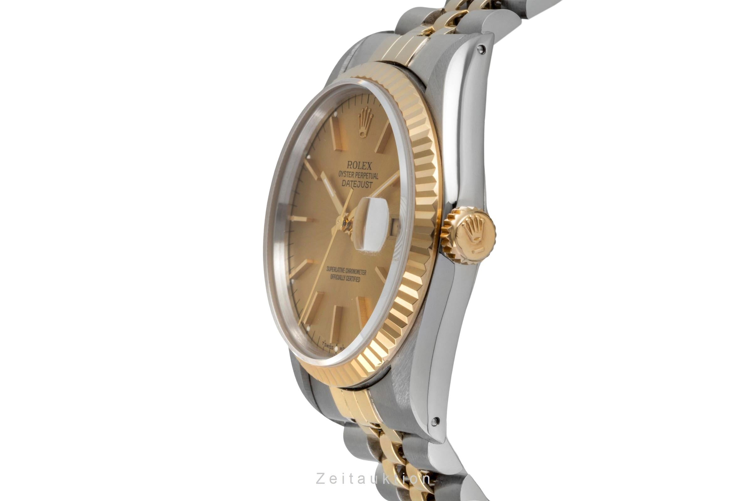 Rolex Datejust acero / oro automático reloj para caballeros 16233  [2603972]