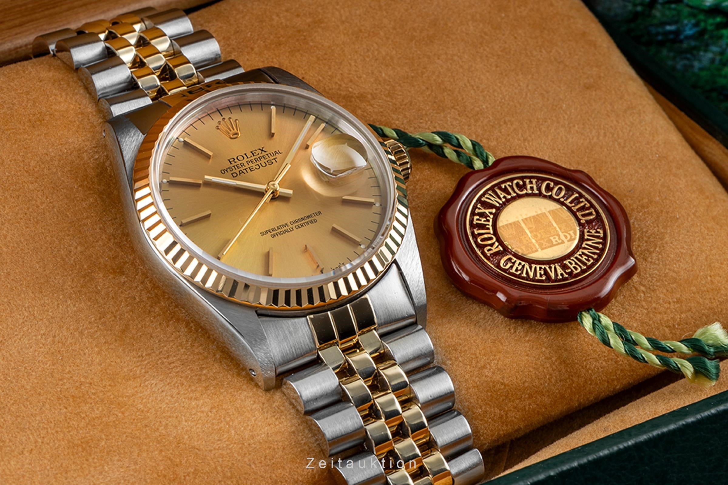 Rolex Datejust acero / oro automático reloj para caballeros 16233  [2603972]