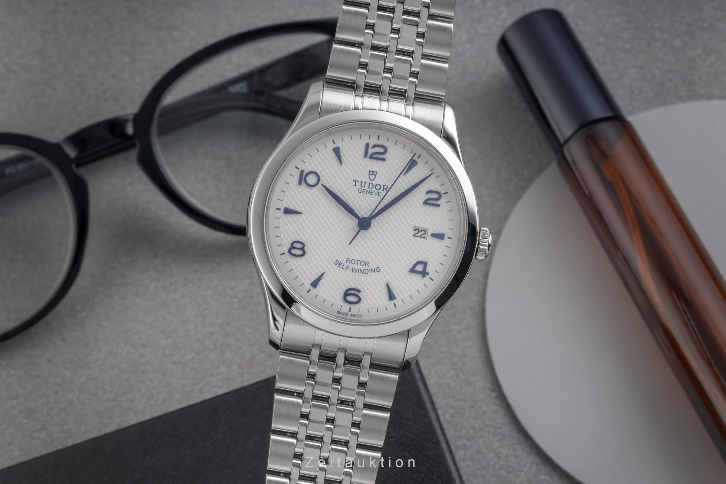 Tudor 1926 acier automatique montre pour hommes M91650-0005 LP: 2390EUR  [2603973]