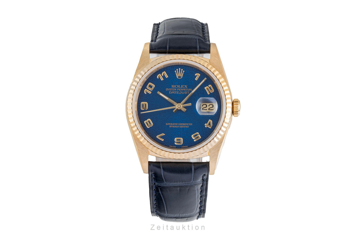 Rolex Datejust oro de 18 quilates automático reloj para caballeros 16238  [2603974]