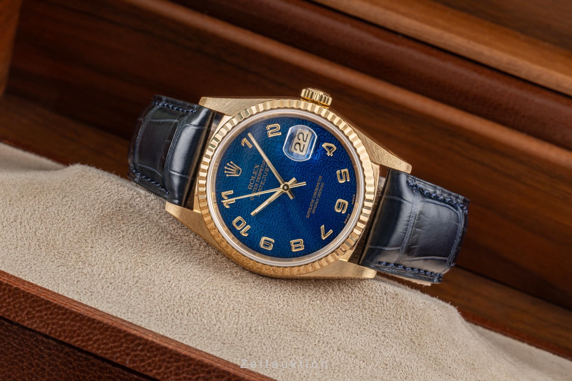 Rolex Datejust oro de 18 quilates automático reloj para caballeros 16238  [2603974]