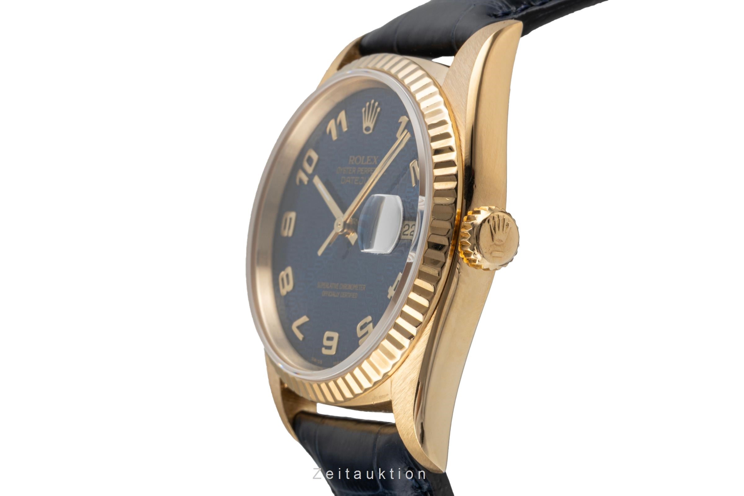 Rolex Datejust oro de 18 quilates automático reloj para caballeros 16238  [2603974]