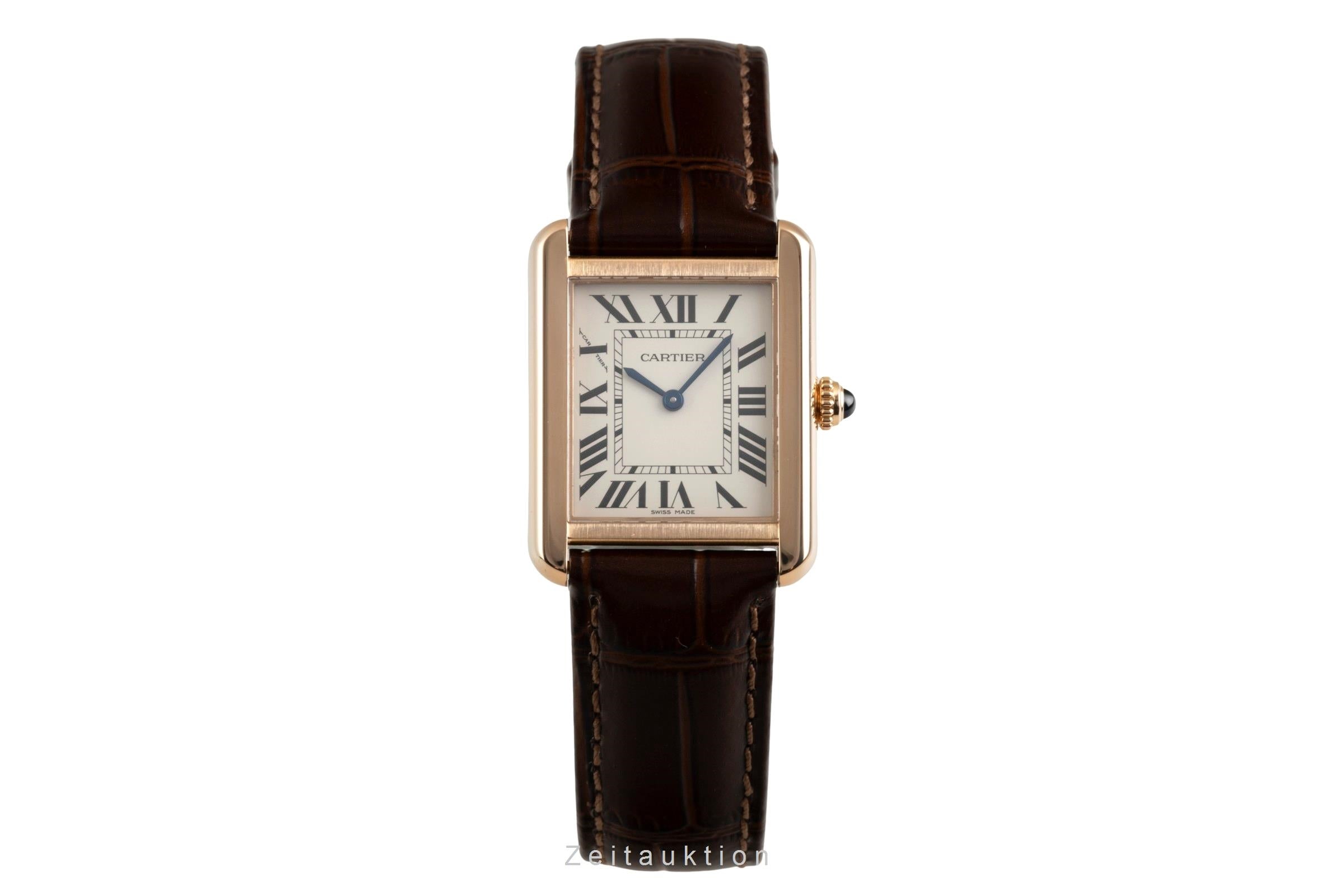 Cartier Tank or rouge 18 ct quartz montre pour femmes W5200024 LP: 5950EUR  [2603975]